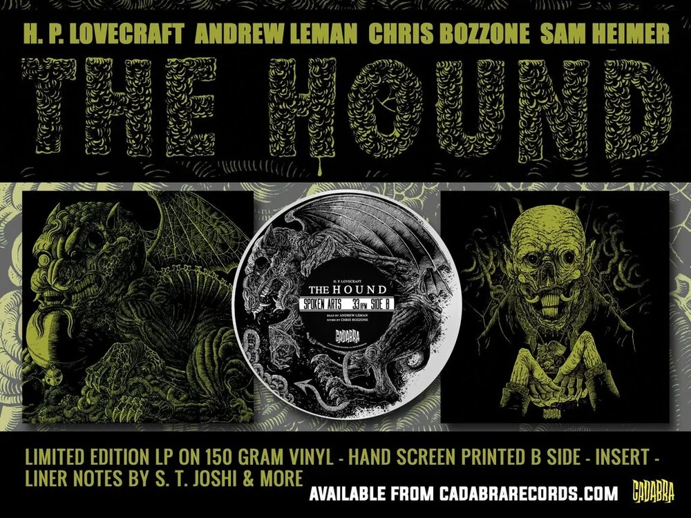 H.P Lovecraft's The Hound and other upcoming releases
