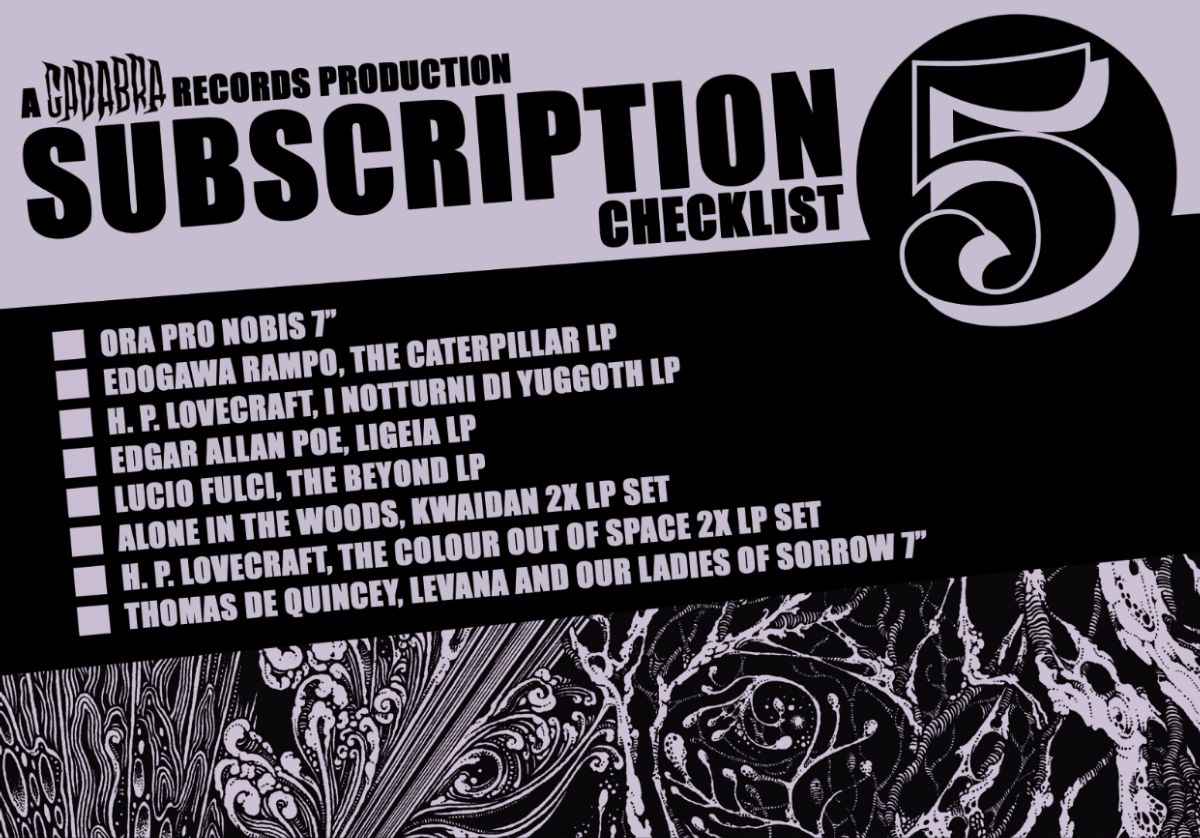 Cadabra Records Subscription 5