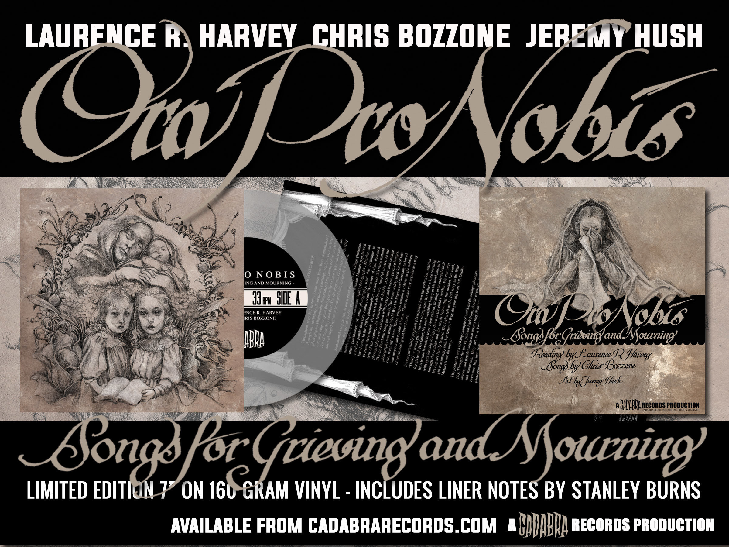 Ora Pro Nobis - Songs for Grieving &amp; Mourning 7" now on sale