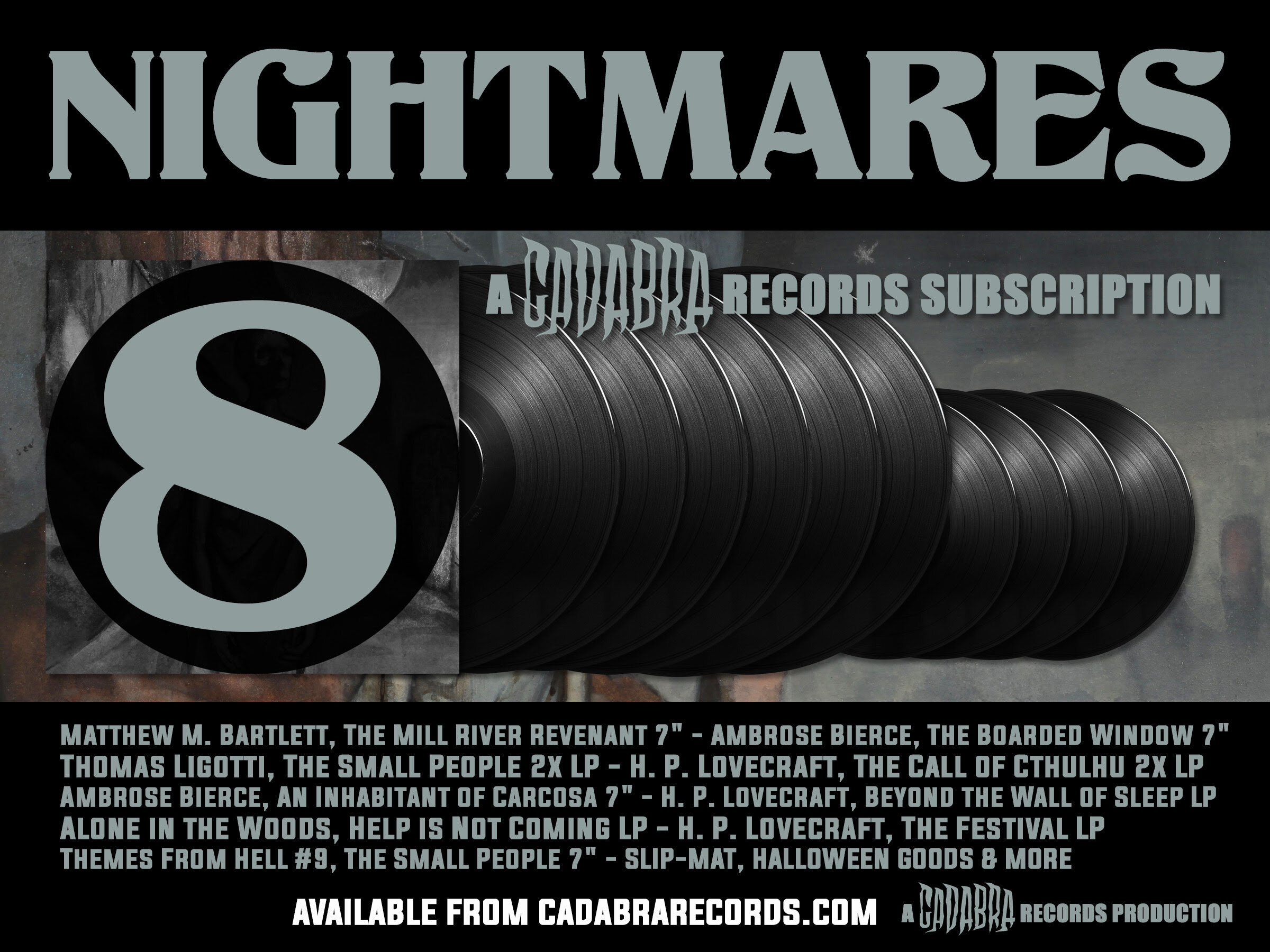 Cadabra Records Subscription 8 on sale until next week!