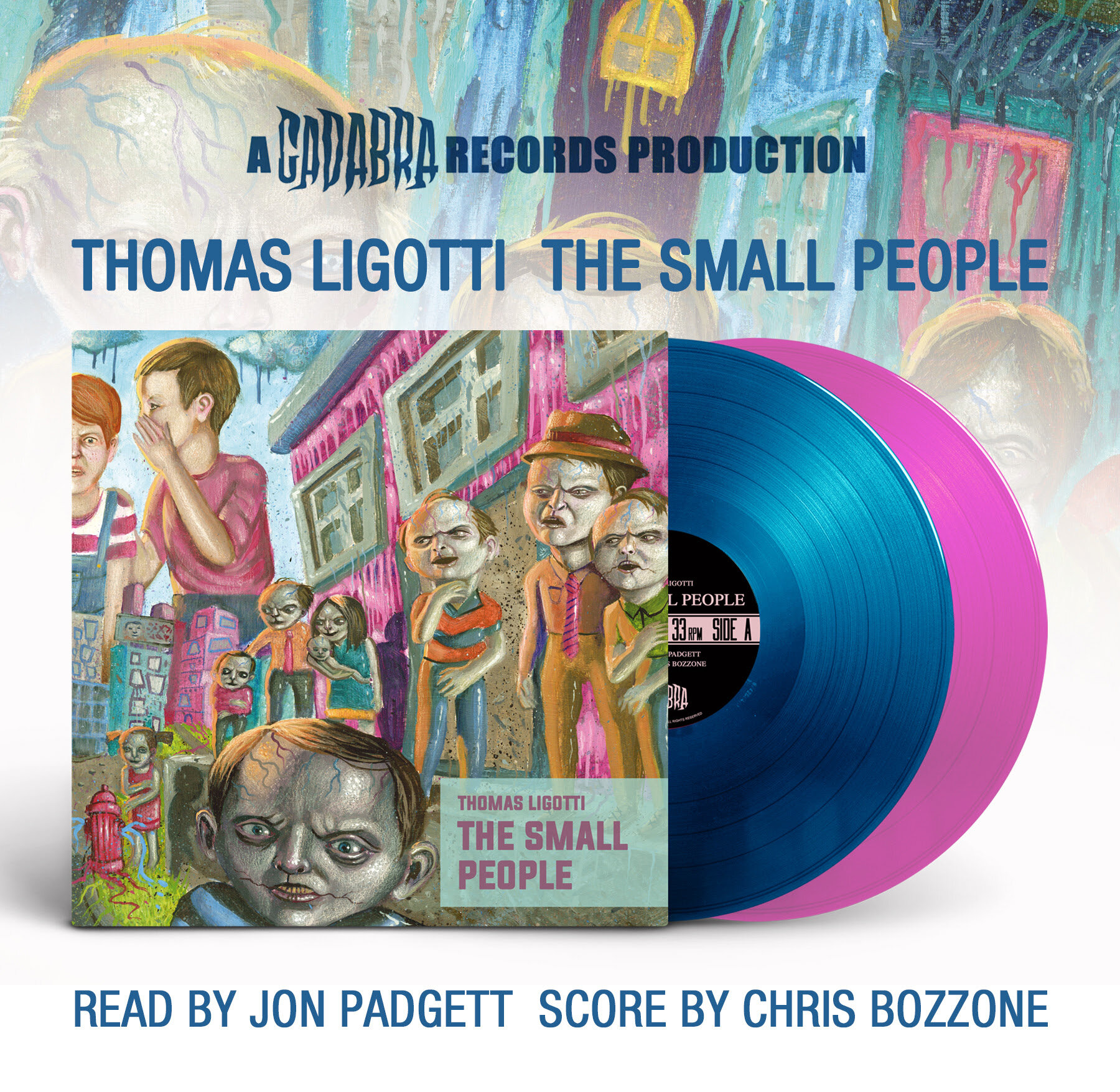 Thomas Ligotti's The Small People 2XLP set now on sale 