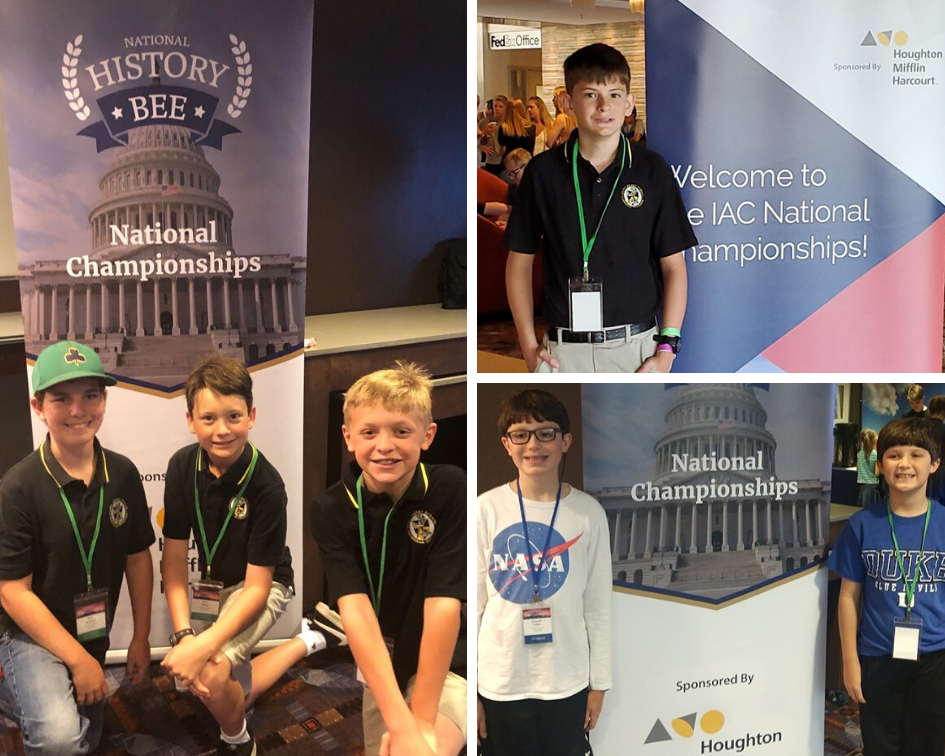 Students Compete in National History Bee — Saint Henry School