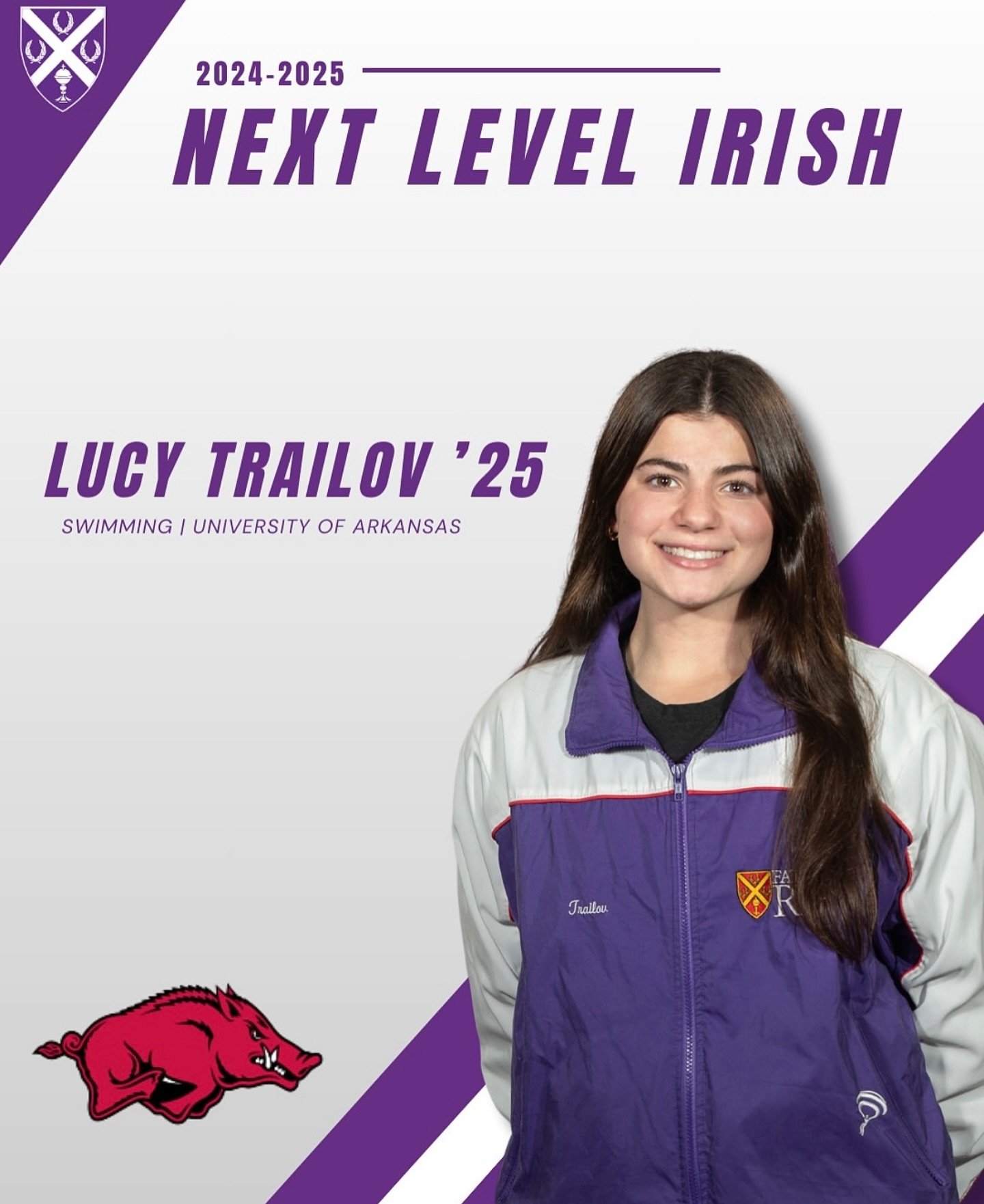 ALUMNI NEWS-Congratulations to our very own Lucy Trailov (SHS class of 2021) on her commitment to swim for the University of Arkansas. Way to go, Lucy! We are so proud of you, @lucytrailov ! #onceatigeralwaysatiger