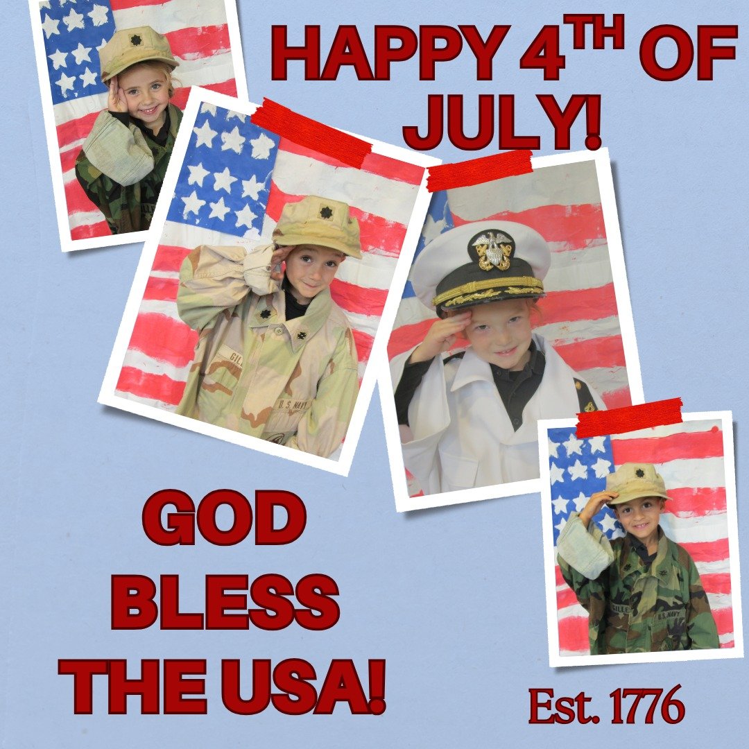 HAPPY 4TH OF JULY! GOD BLESS THE USA! (Pics are a little blast from the past!)