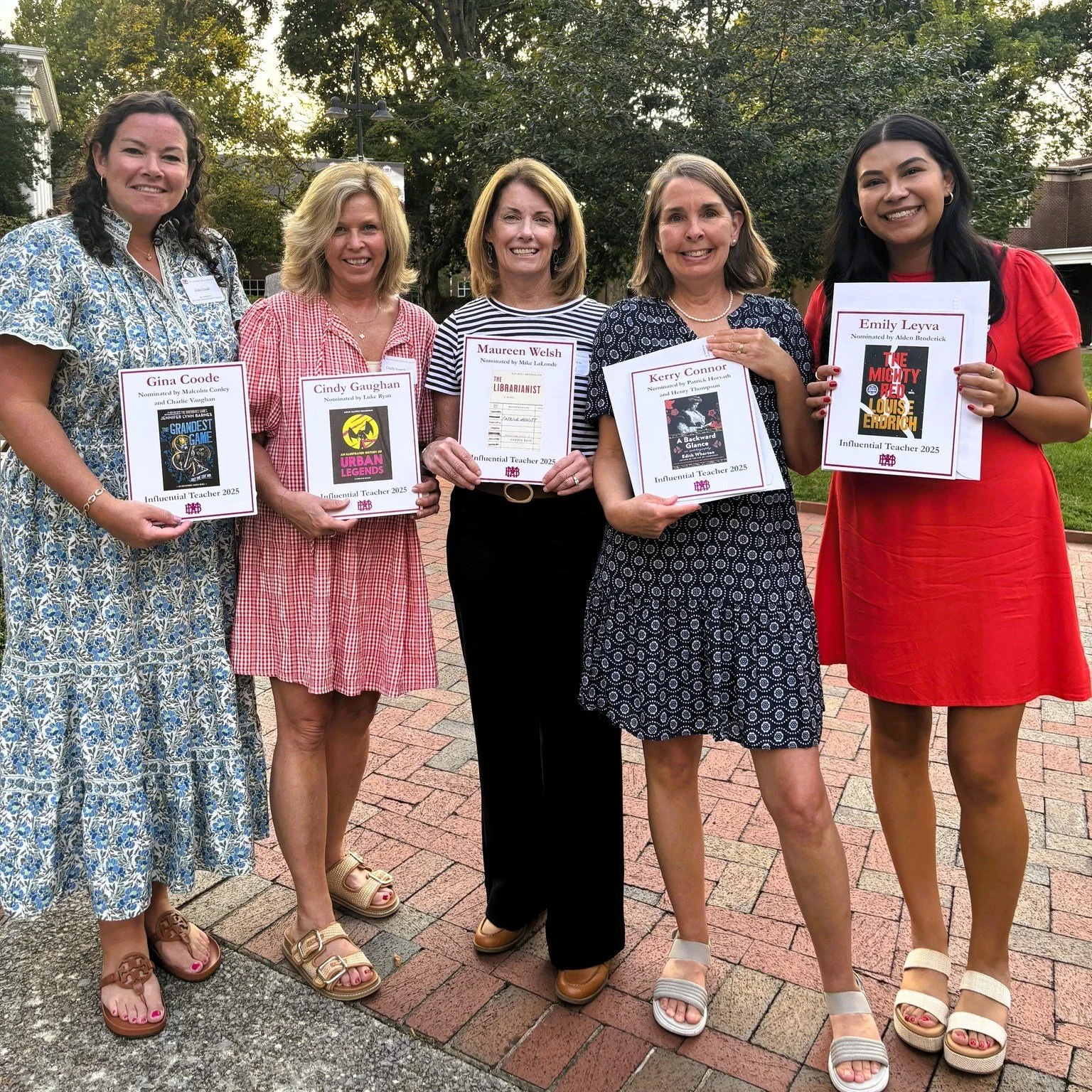 Honored by their former students as most influential, and we couldn't agree more! What a beautiful reminder of the lasting impact our teachers, past and present, have on young lives. Thank you for shaping, inspiring, and loving our students!