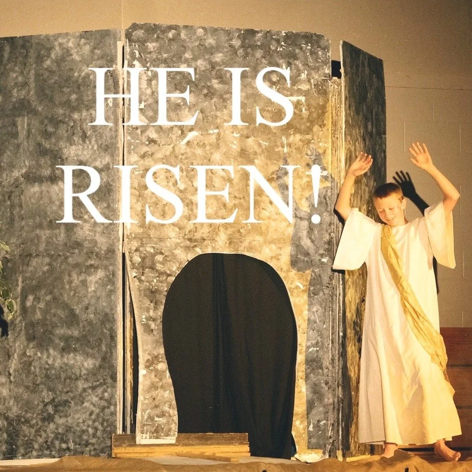 He is risen! Alleluia! Celebrating the light, joy, and promise of Easter today and always.