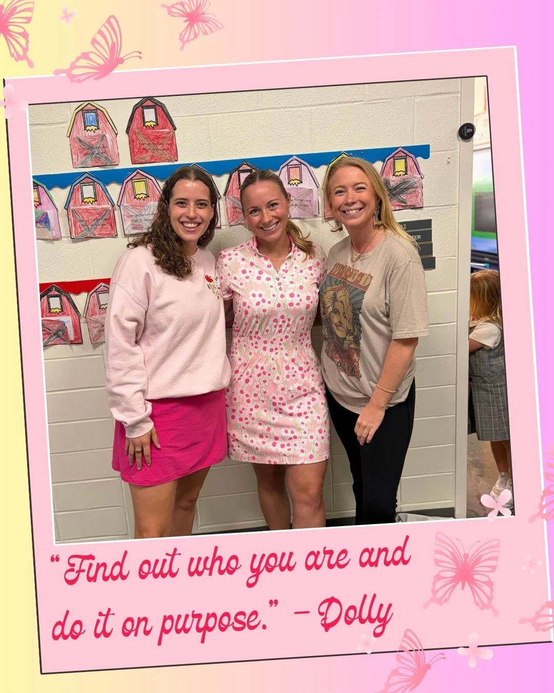 Our faculty understood the assignment! Plenty of pink and Dolly spirit filled the halls for Dolly Day today! 9-2-5 💓

&ldquo;Together, let&rsquo;s continue to inspire kids to dream more, care more, learn more and therefore, be more.&rdquo; &mdash; D
