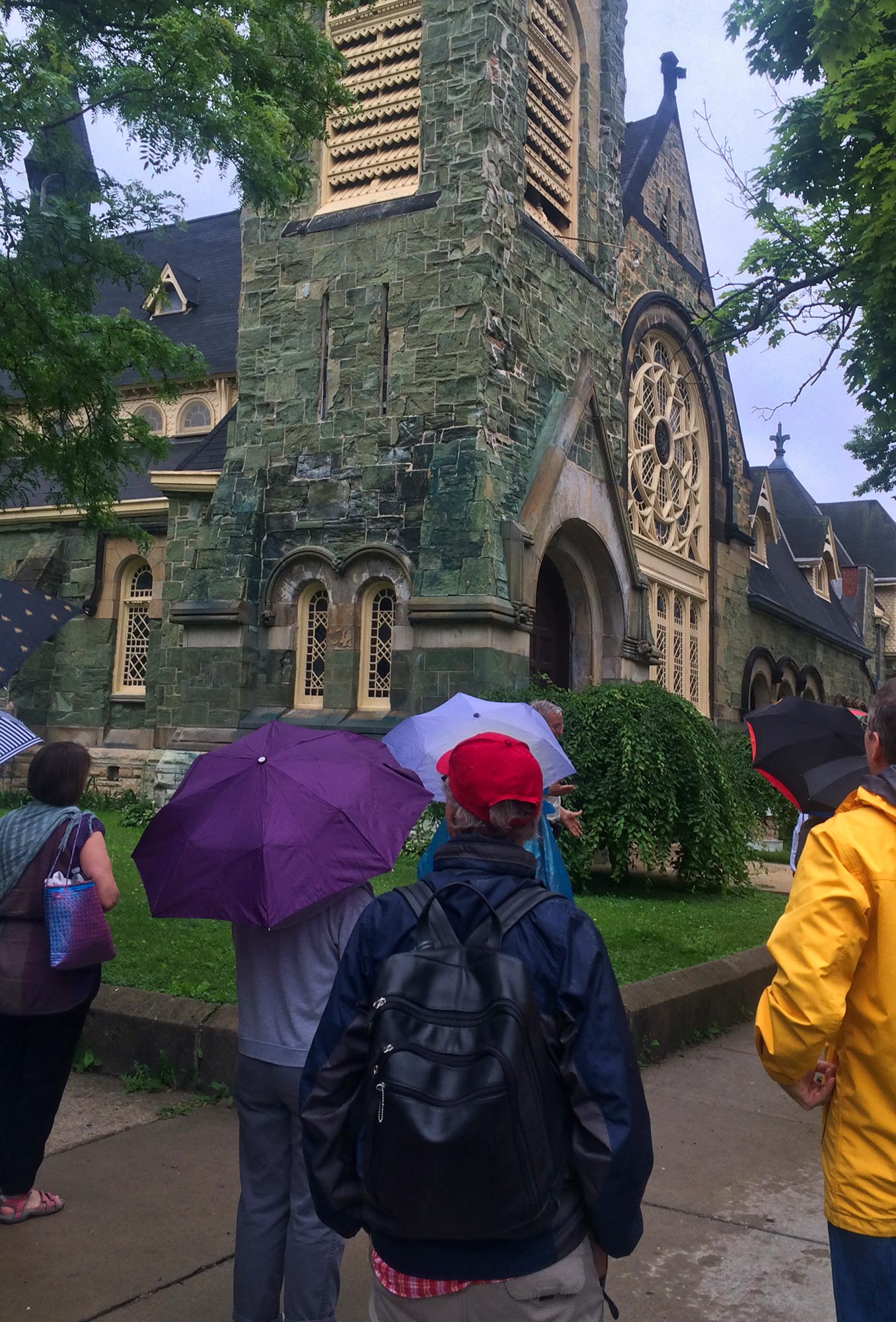 Tour of Chicago’s Historic Pullman including the iconic Green Stone Church, 2016. 