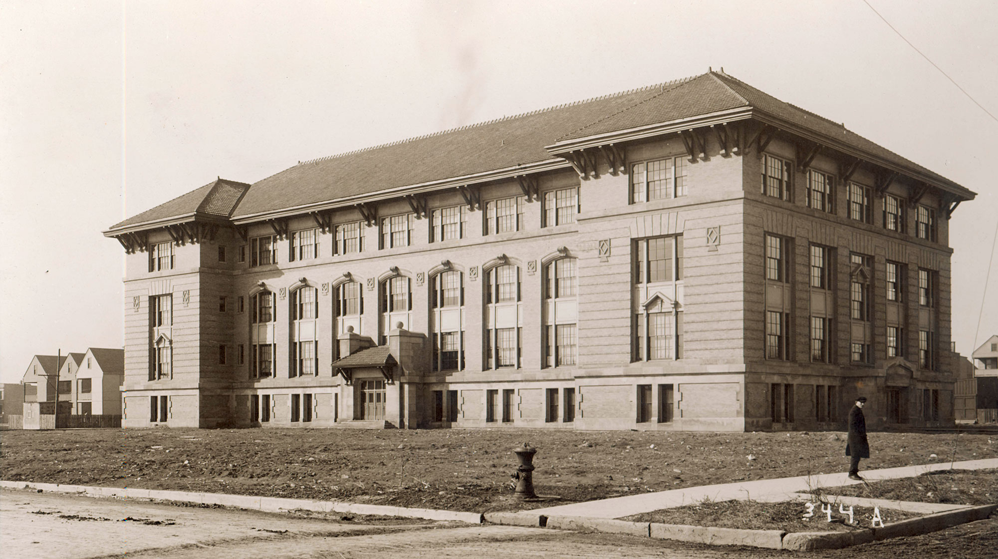 Penn School, ca. 1908, courtesy of Bill Latoza.