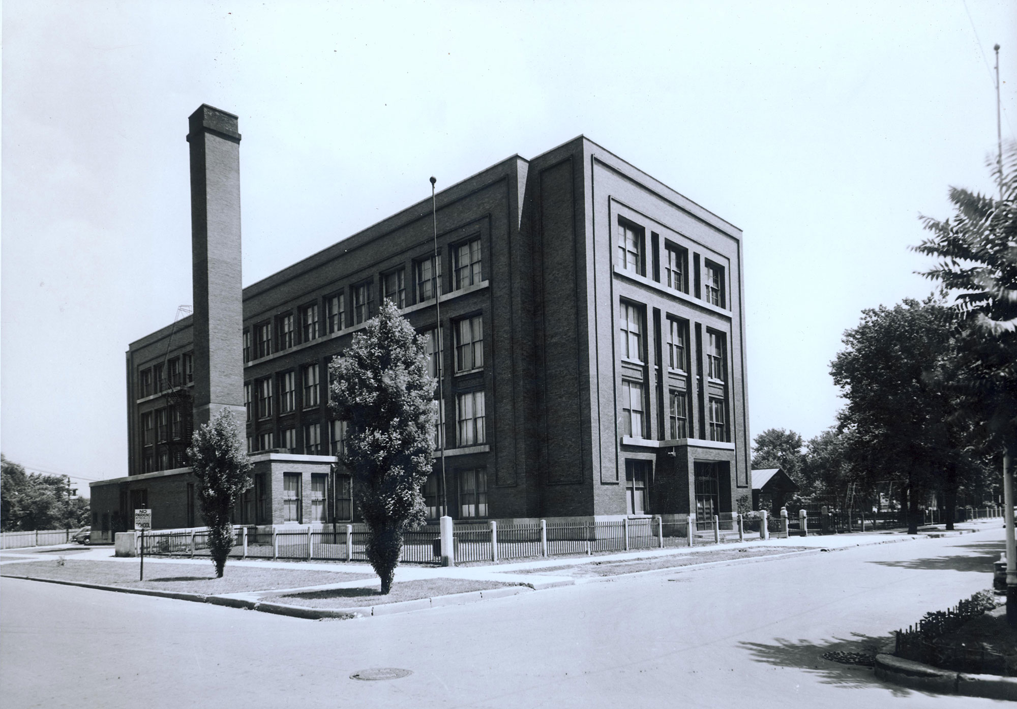 Corkery School, ca. 1940, courtesy of Bill Latoza
