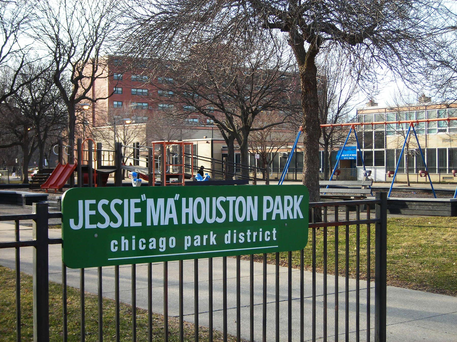 Jessie ‘Ma’ Houston Park. Photo by Julia Bachrach.