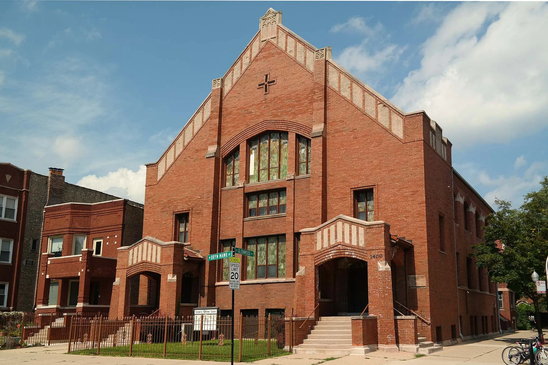Nyden designed the Swedish Covenant Church in Edgewater. Photo by Jeff Reuben.