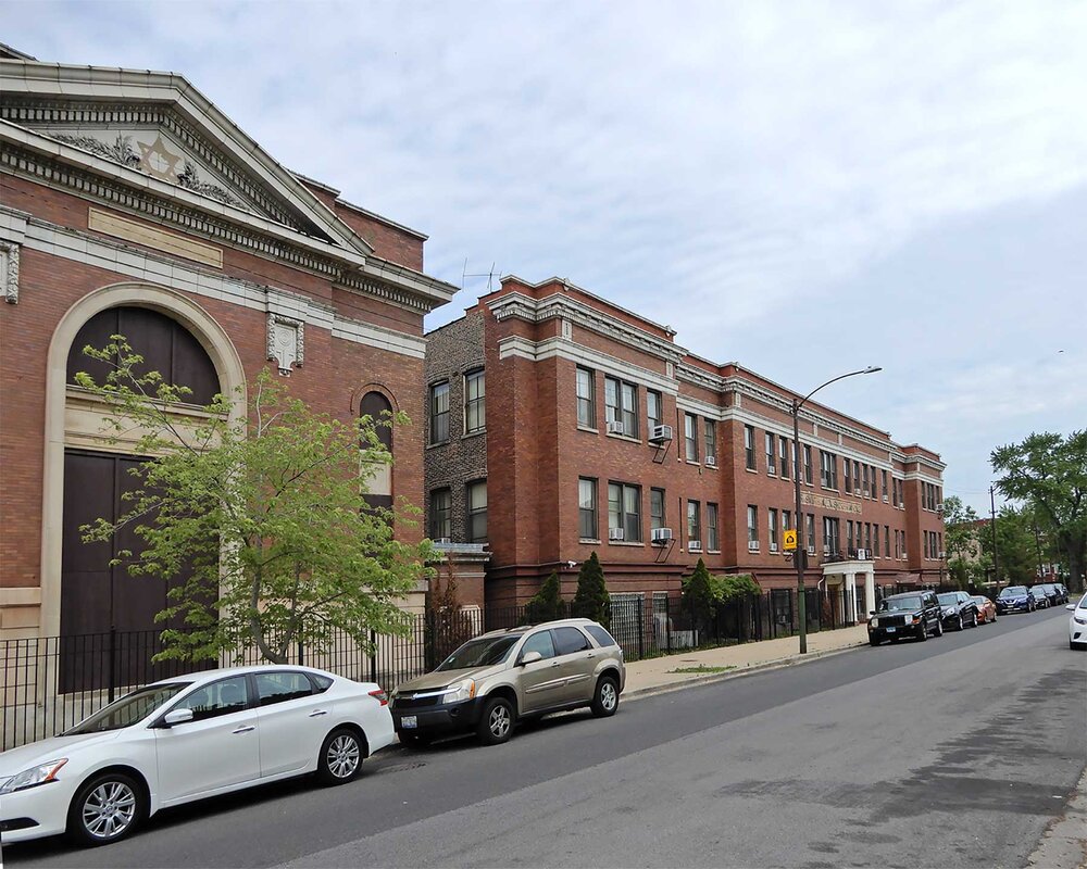 Levy’s Marks Nathan Orphan Home opened in 1912 at 1528 S. Albany Street. Photo by Julia Bachrach.