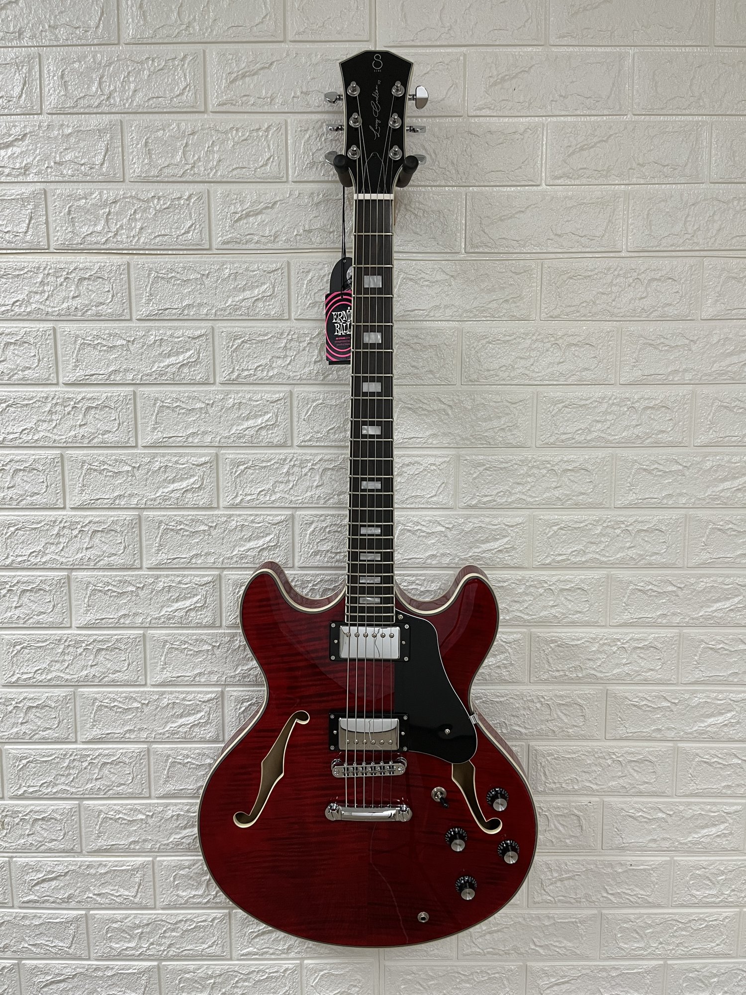 Sire H7 Semi-Hollow Electric Guitar See Through Red Sire H7 Semi-Hollow Electric Guitar See Through Red