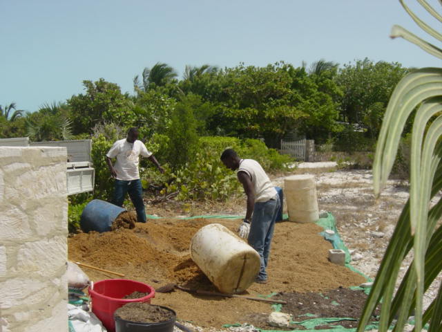 Recycling with local farmers.JPG