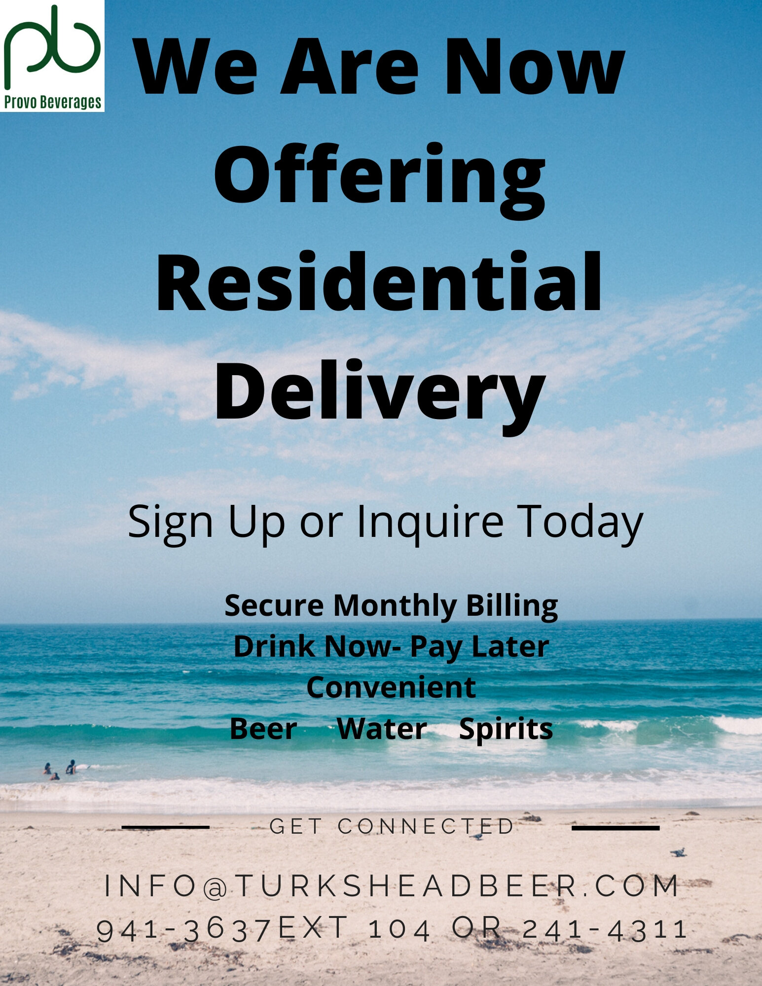 We Are Now Offering Residential Delivery.jpg