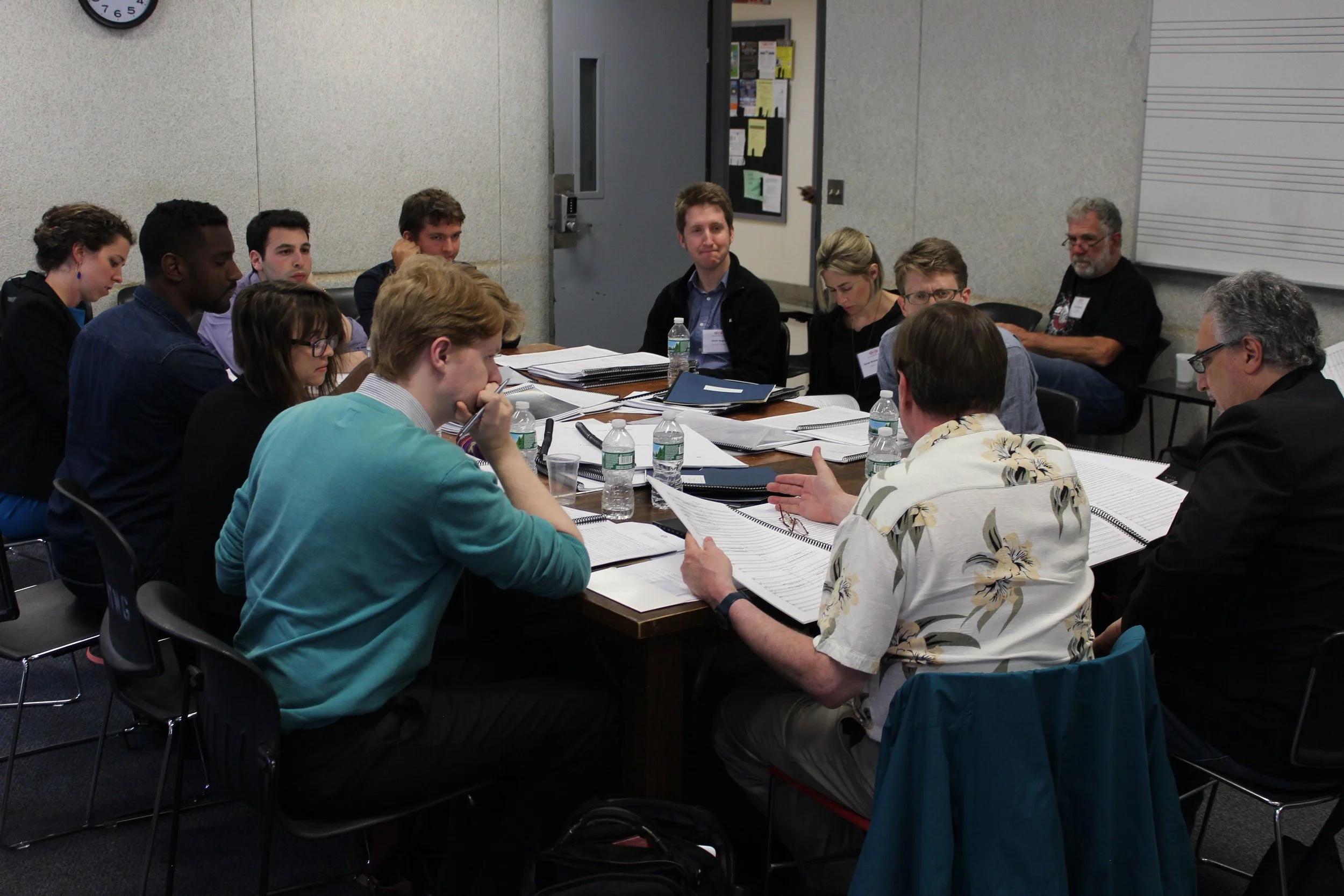 Michael receives advice from Stephen Hartke, Robert Beaser, and enjoys the music of his colleagues Katherine Balch, Carlos Simon, Sarah Gibson, Paul Frucht, Joel Rust, and Lembit Beecher.