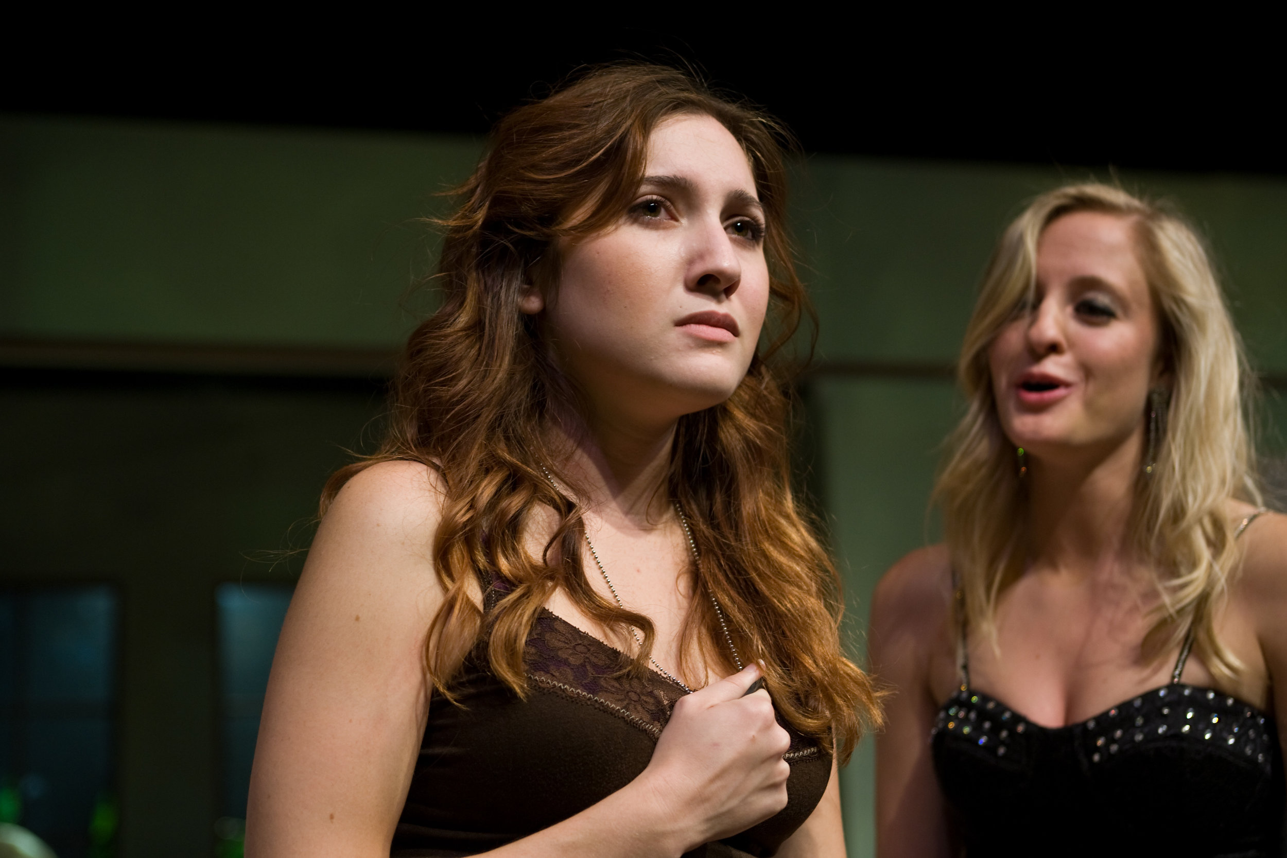 2012 cast, Santa Ana College: Megan King & Cynthia Aldrich