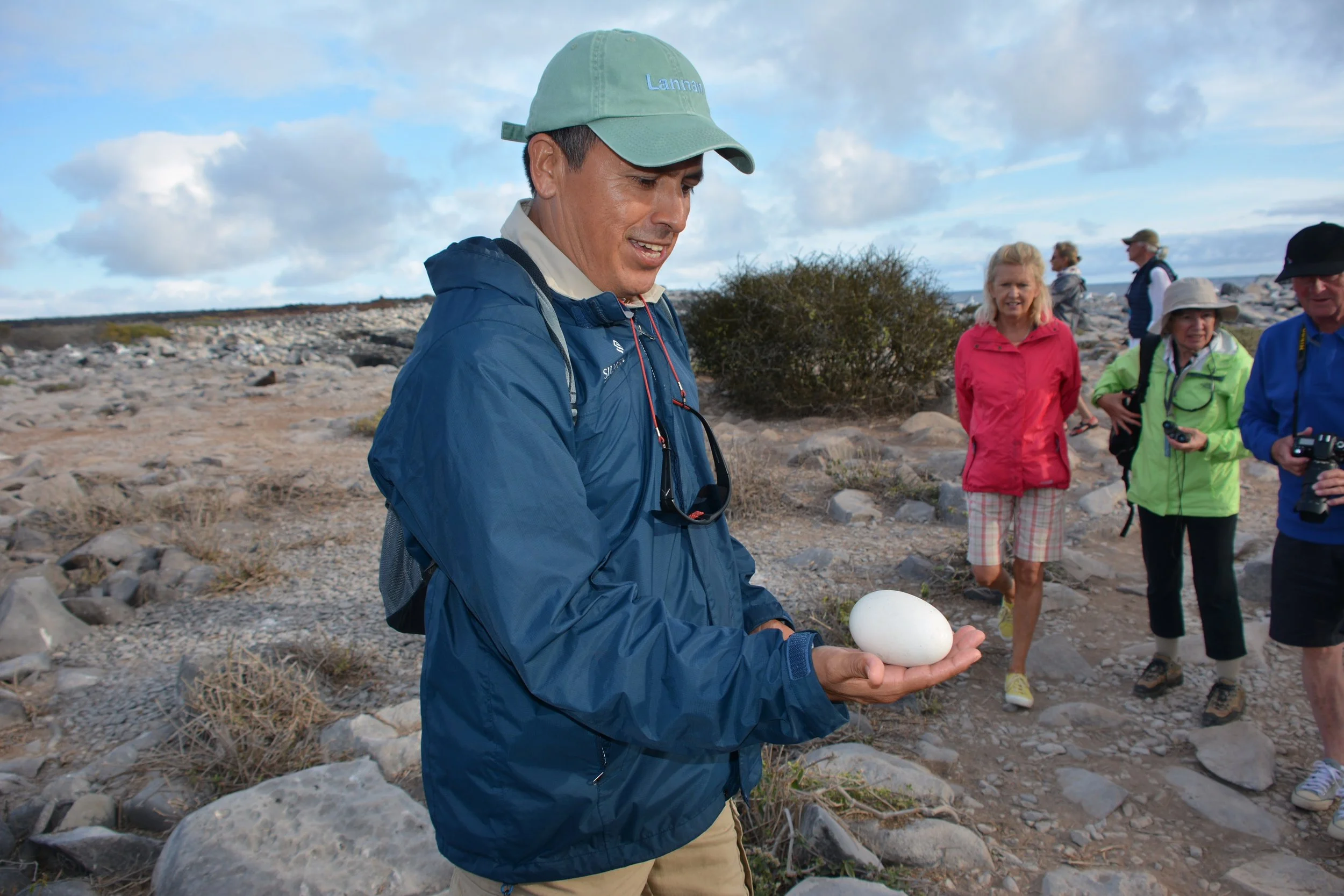 Martin explains the egg...