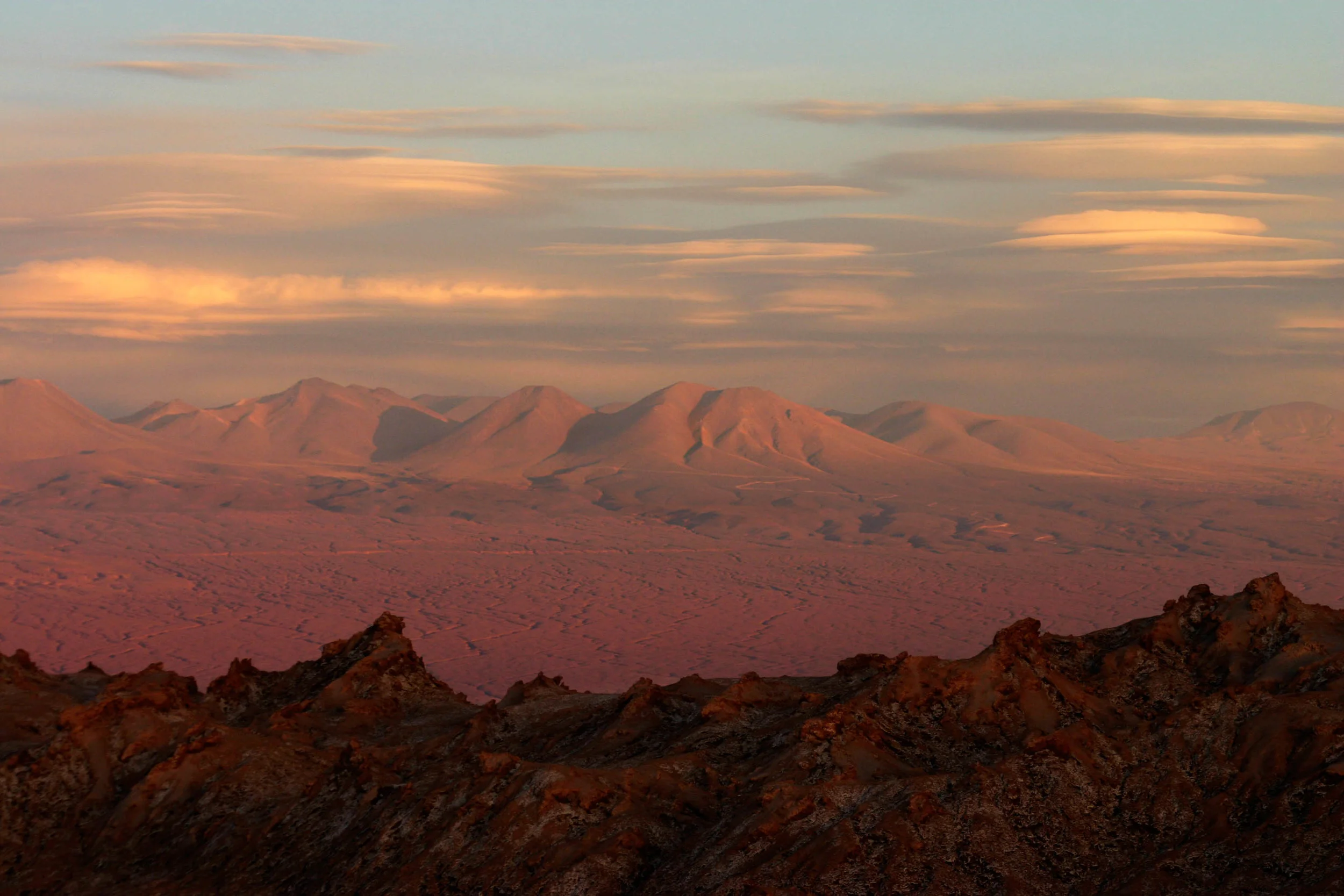 Sunset in Atacama