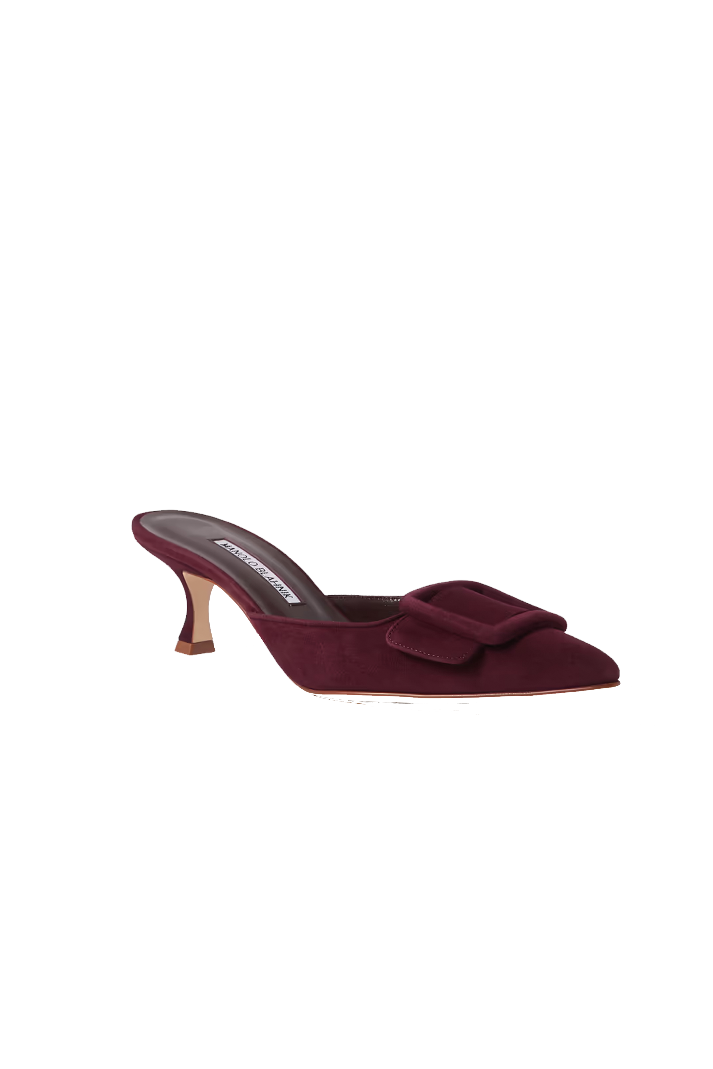 MANOLO BLAHNIK MAYSALE MULES 