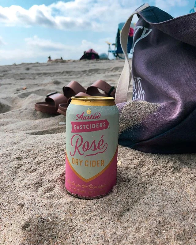 There&rsquo;s no better time to go to the beach for the first time of the year than August 17th...
.
.
.
#vsco #nyc #beach #rose #rosecider #newyork #summer