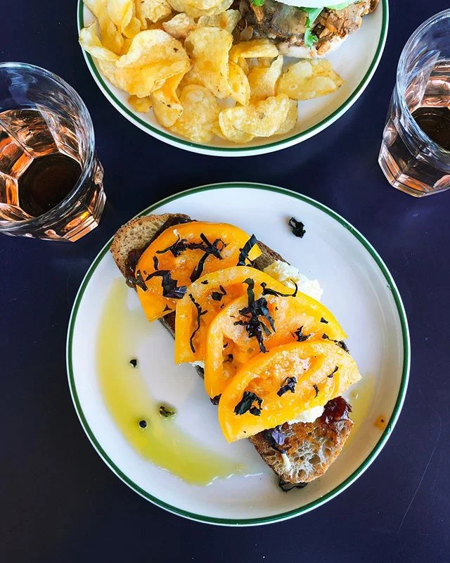 Tomatoes and fresh ricotta on toast is truly the best fork and knife situation...
.
.
.
#vsco #food #foodie #foodporn #vegetarian #summer #eeeeeats #noms #buffalo #tomatoes