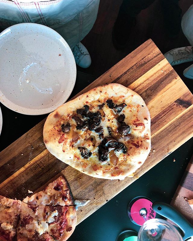 On our team offsite, we took a pizza making class that was very specific about the perfect circular pizza. And of course, no one from the New York office listened. .
.
.
#food #foodie #pizza #foodpornography #sanfrancisco #california #vegetarian