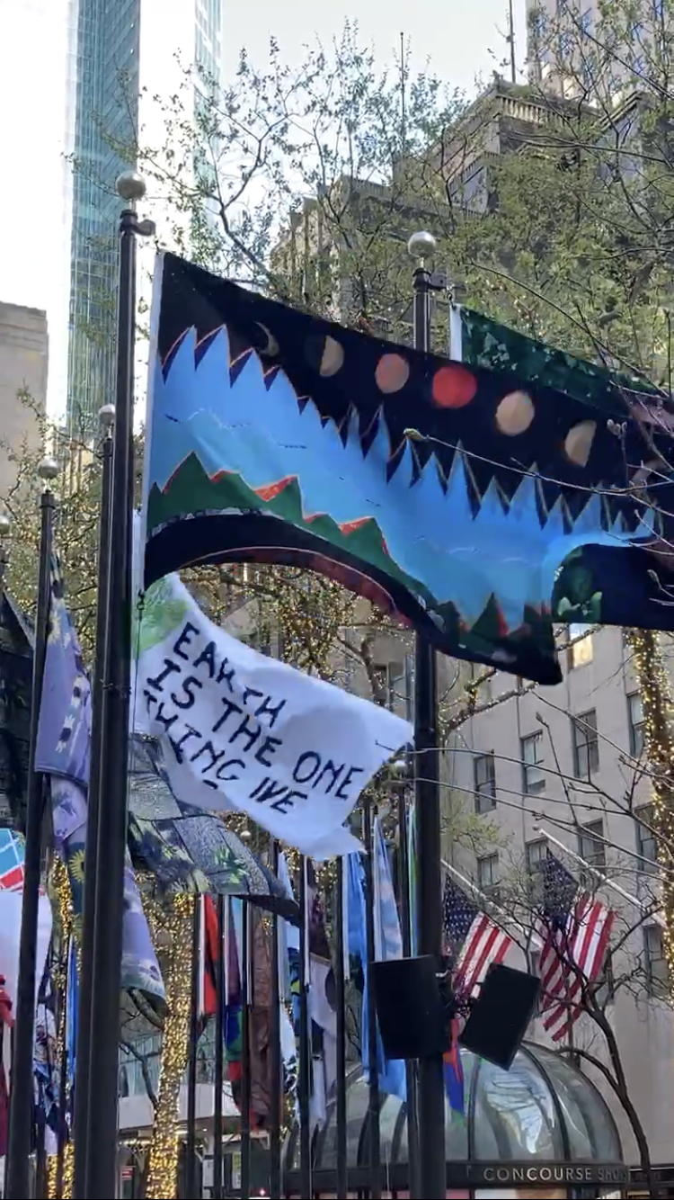 The Flag Project at Rockefeller Center 2022