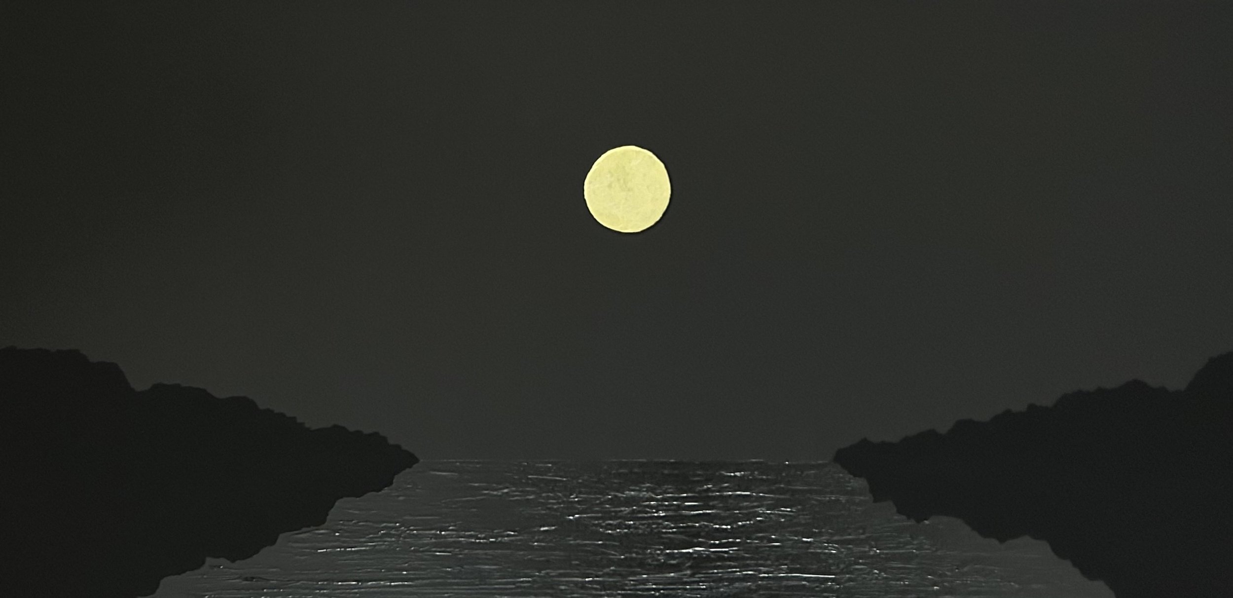Big Moon in the Slow Valley