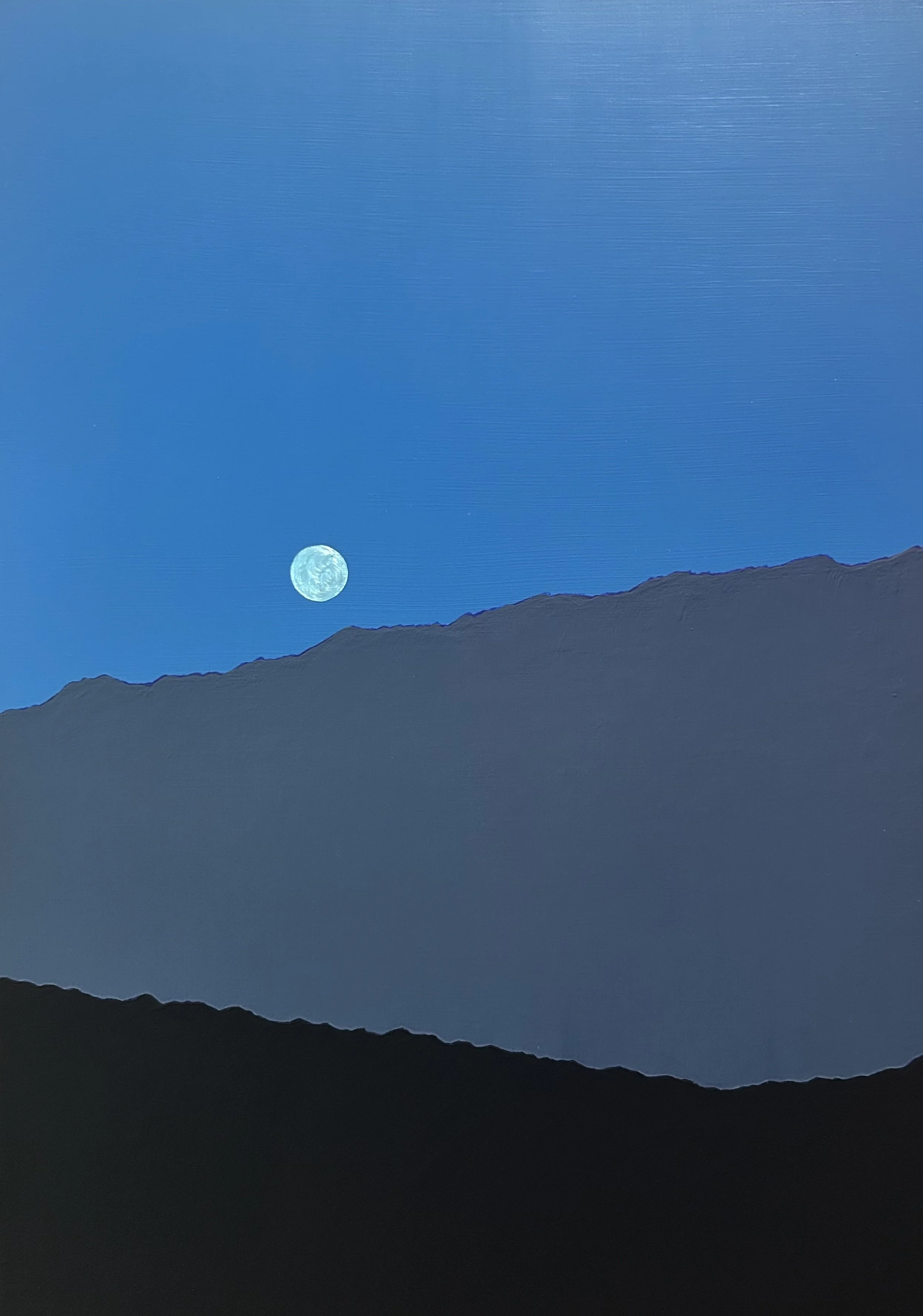 Blue Sunset on the Red Planet