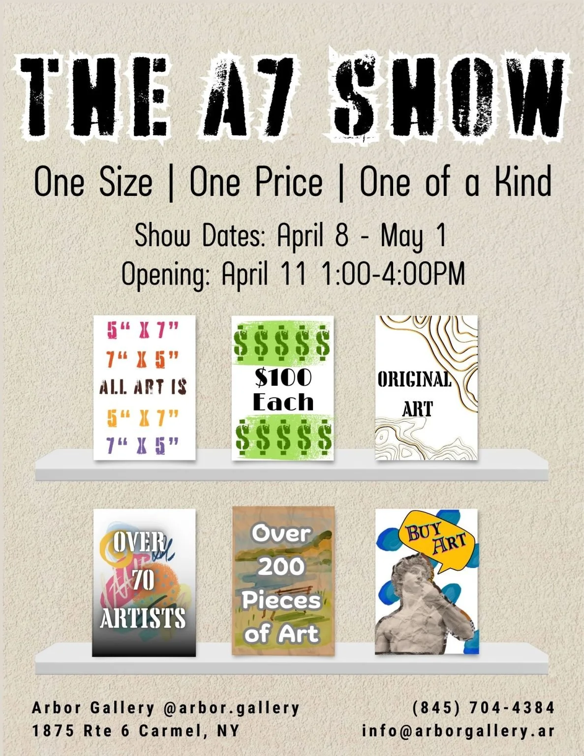 The A7 Show at Arbor Gallery