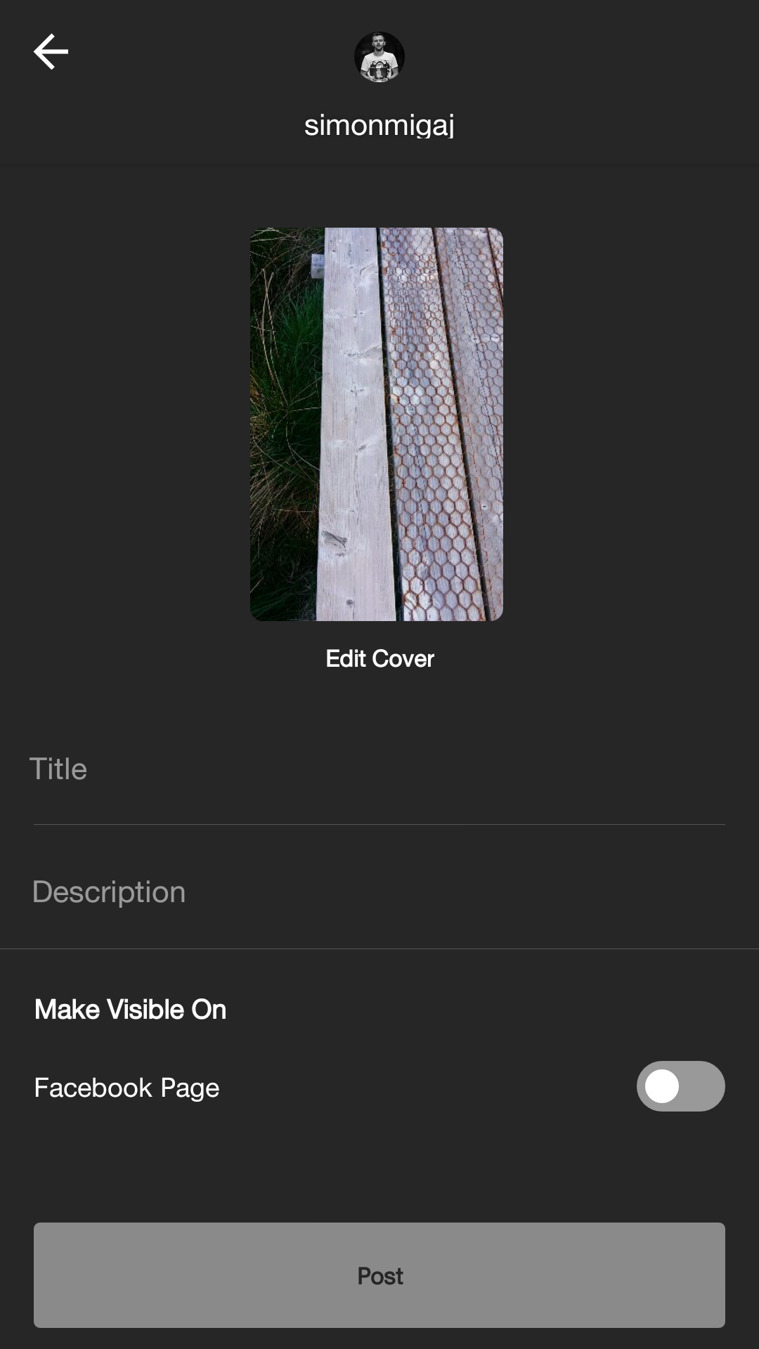 Add a title and a cover to your IGTV video for bigger impact!