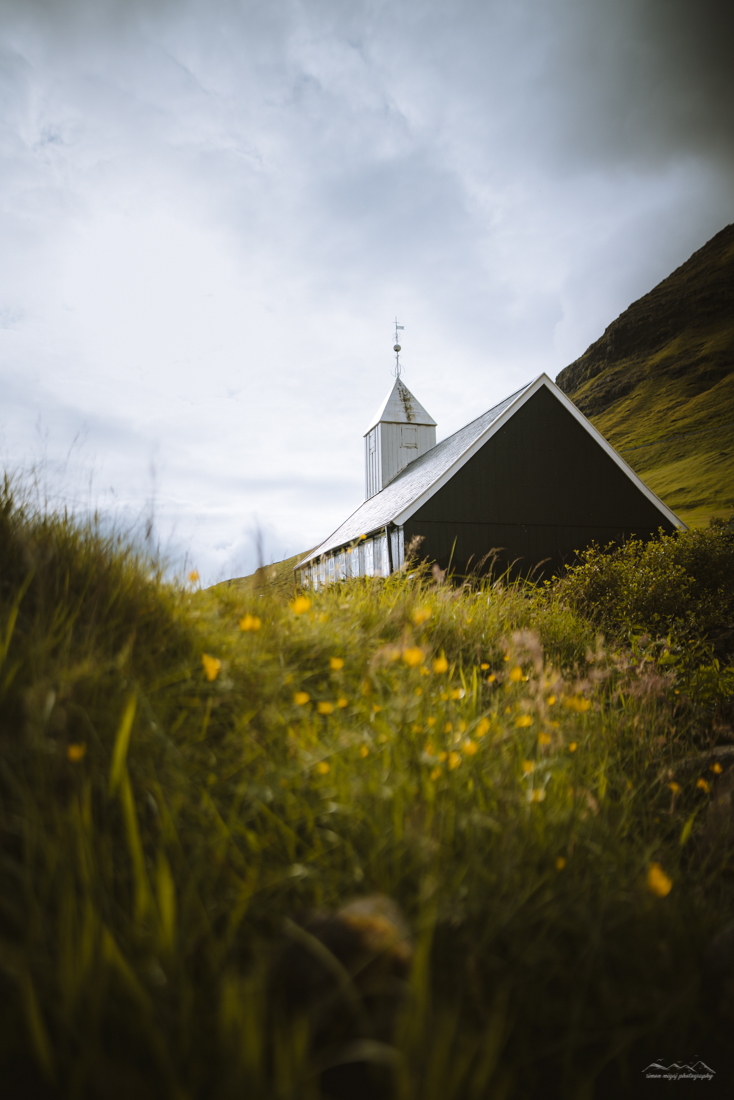 Church in Bøur, Faroe Islands