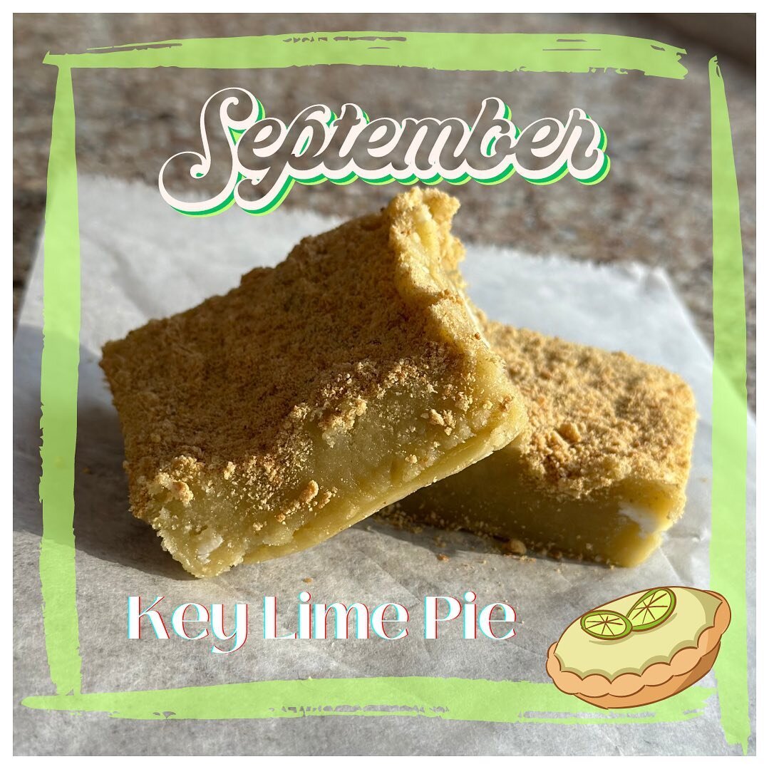 Introducing our September flavor of the month&hellip;. KEY LIME PIE!!! We made two different variants of this fudge and this was the winner. And I&rsquo;m not kidding when I tell you it tastes almost exactly like a bite of the best slice of pie you&r