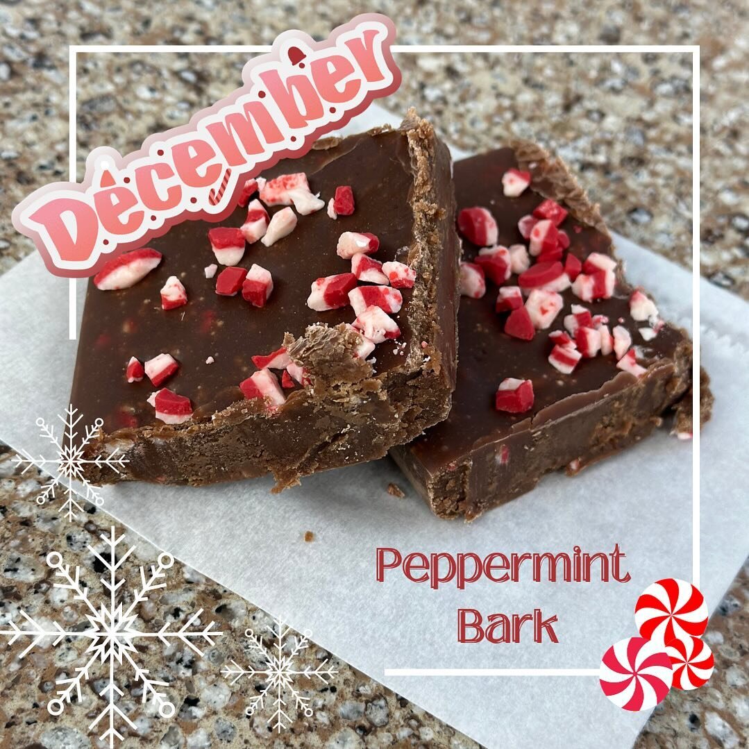 December&rsquo;s flavor of the month is here&hellip; PEPPERMINT BARK!! Get some while it lasts! This is a highly requested flavor this time of year.

Sign up for one of our subscription plans, order online or stop by in store! We are open on the week