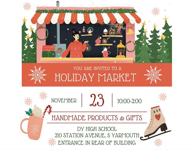 Handmade treasures, holiday cheer, and local love &mdash; find the perfect gift at the DY Holiday Craft Fair! 🎄✨

We will have a booth there, too! 

#shopsmall #holidaycraftfair #madewithlove #christmasgifts #spreadlove #supportsmallbusinesses #loca