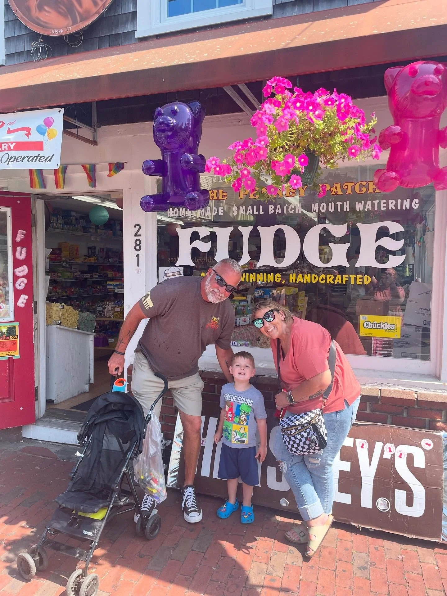 We had some of our dearest friends brave the Cape Cod traffic all the way up from Falmouth for a surprise visit! During the summer it&rsquo;s so hard to get away from the store, so seeing these amazing faces pop in, made the day to say the least!!! ?