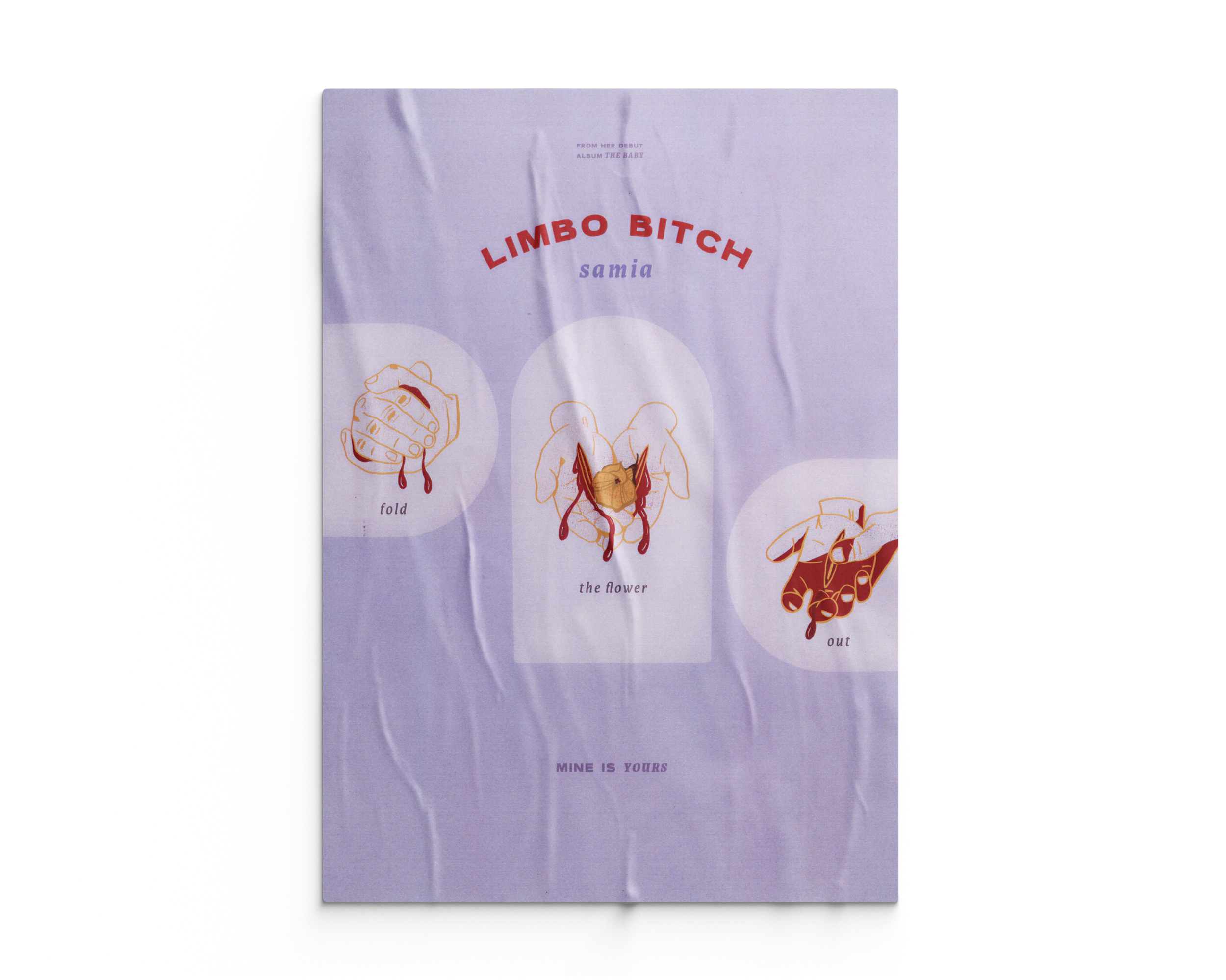  Samia — “Limbo Bitch”  The Baby  Album Poster Series  *concept  