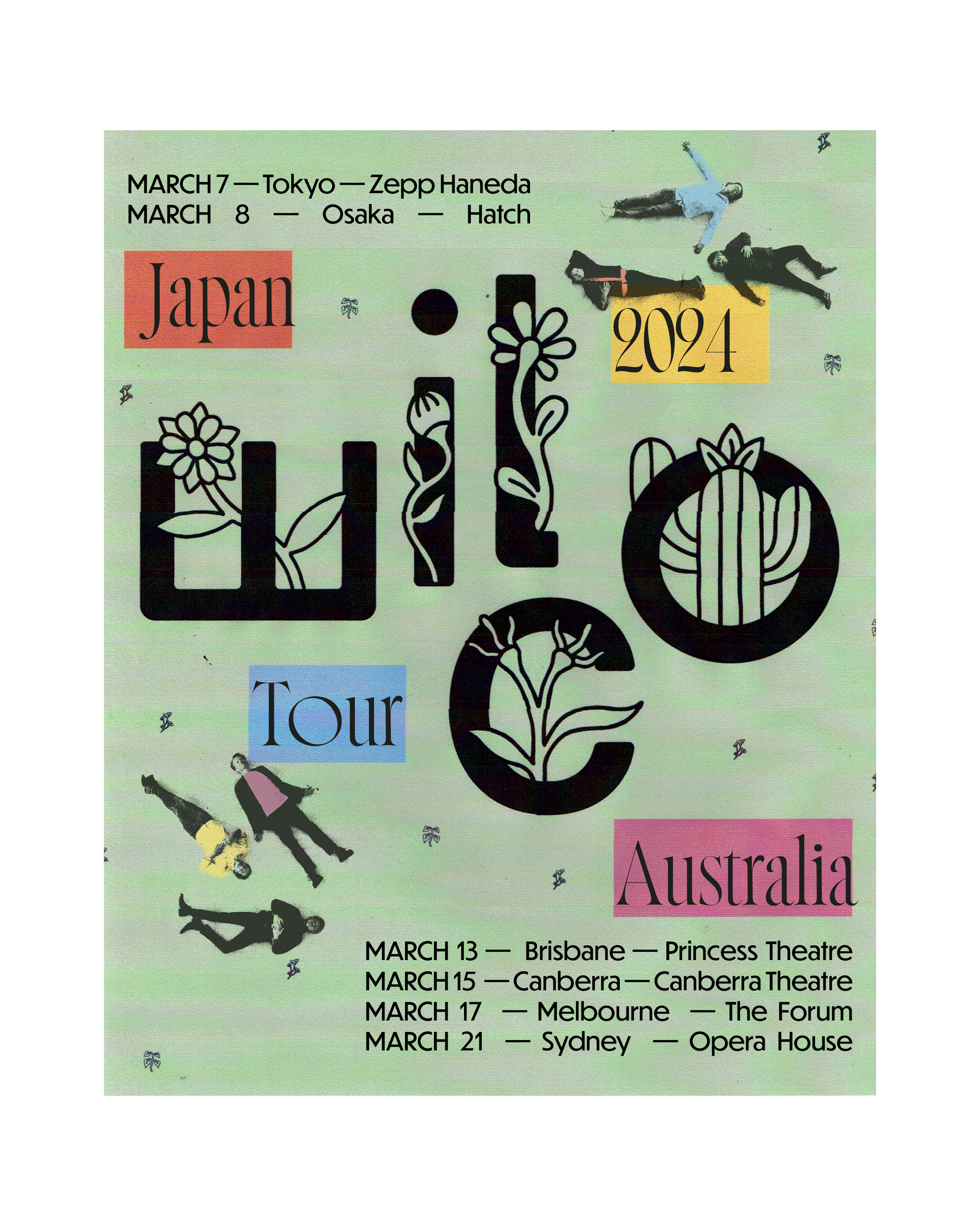  Wilco — 2024 Australia &amp; Japan Tour Admat 