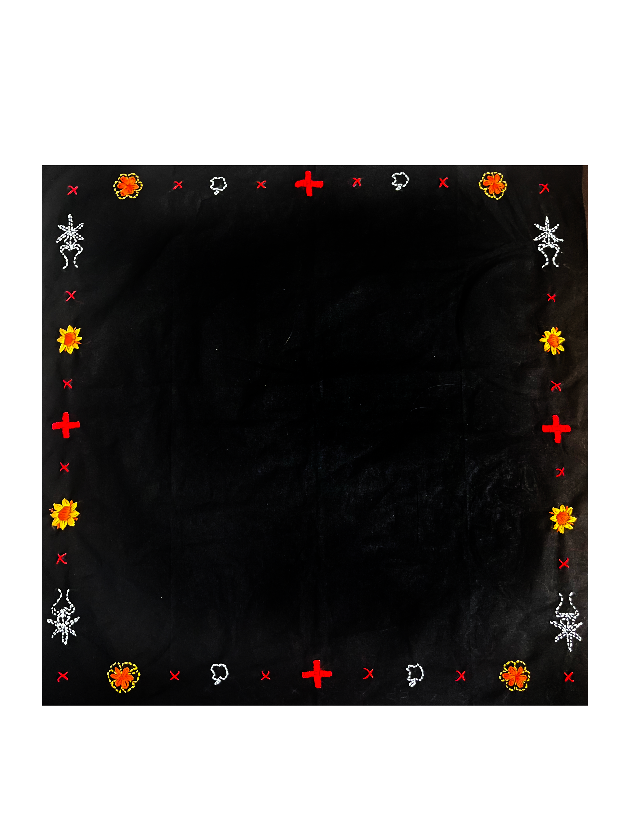  Hand-embroidered bandana inspired by Dominic Fike  *Concept 