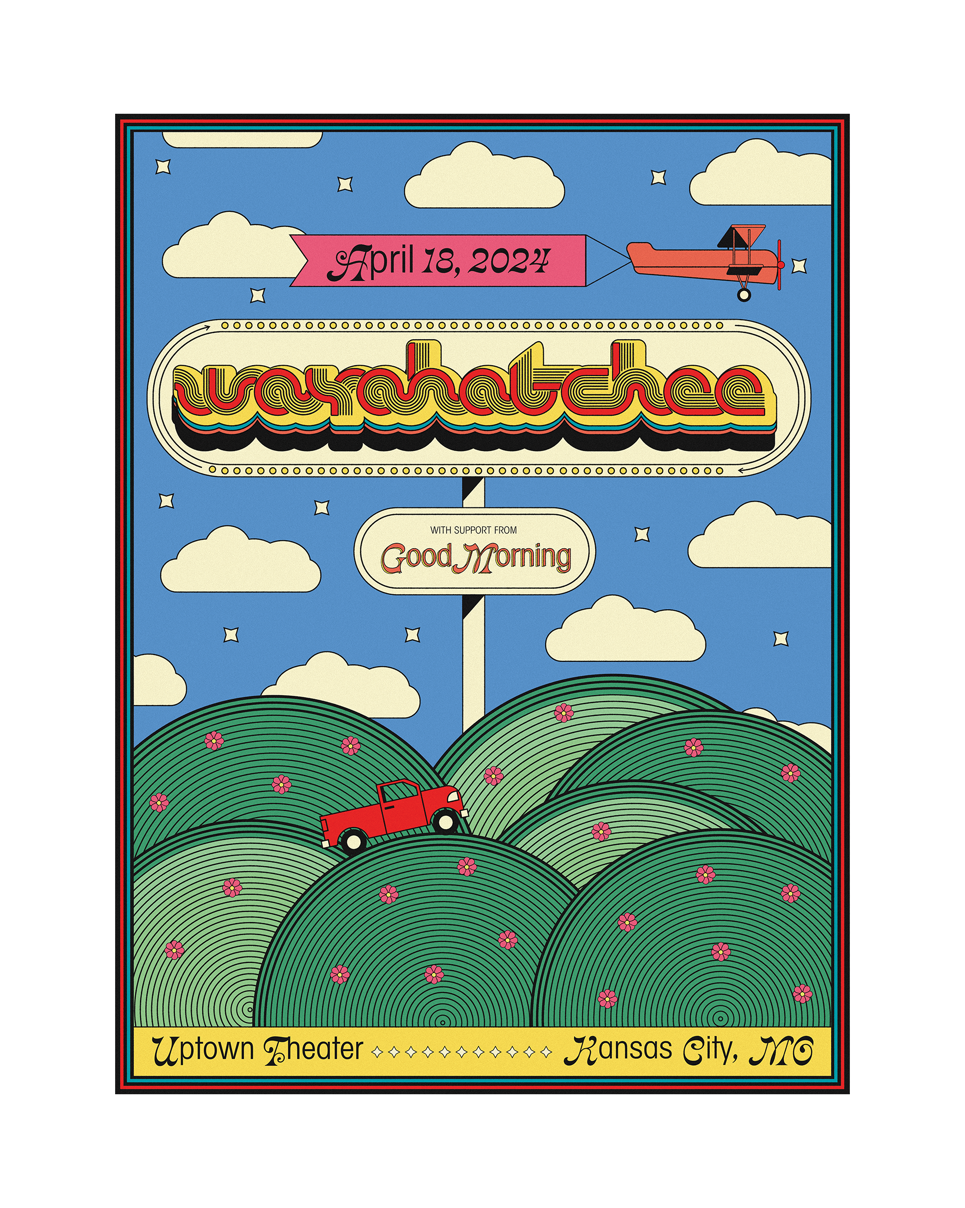  Waxahatchee — Kansas City Show Poster 