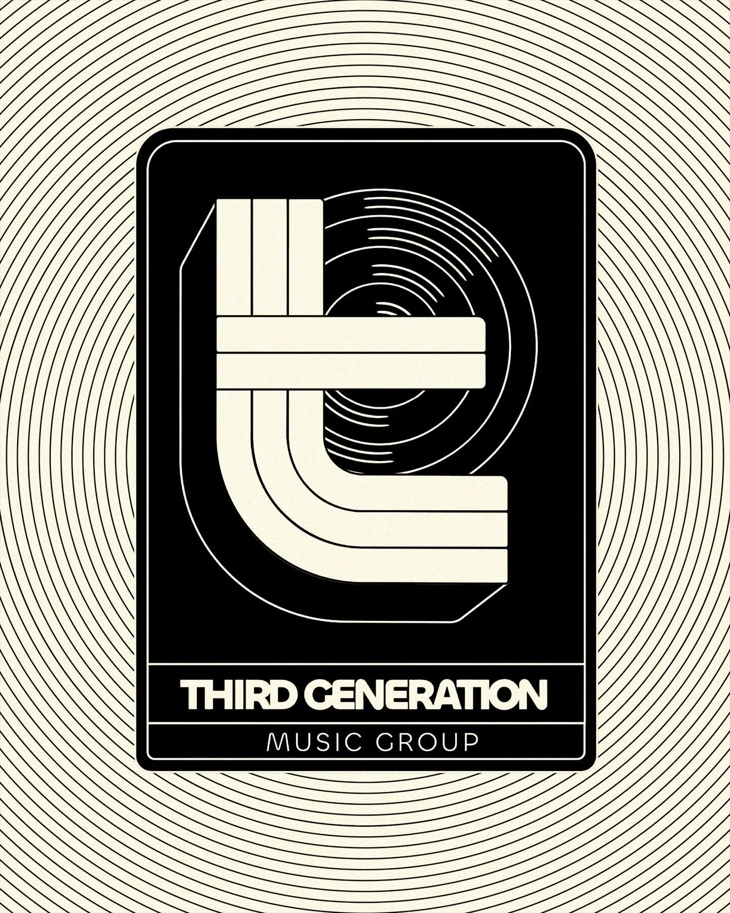 Logos / brand identity for @thirdgenerationmusicgroup ⚫️〰️

Was fun making these shapes and putting them together as a system!

The T is supposed to be the stylus&hellip; playing the record&hellip; get it&hellip; haha
-
#graphicdesign #logodesign #br