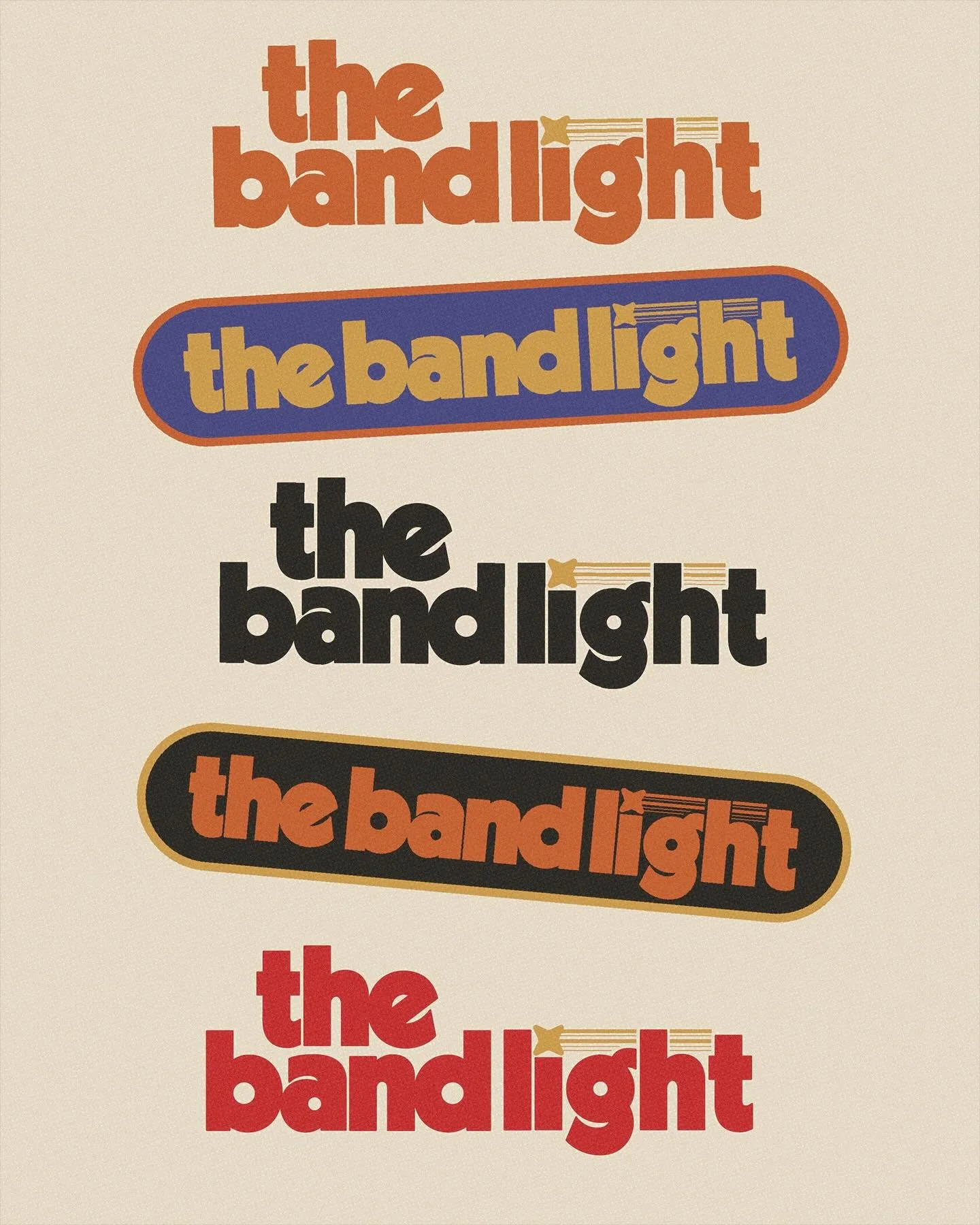 Some alternate logos for @thebandlightofficial 💫

#graphicdesign #logo #musicdesign #designer #design