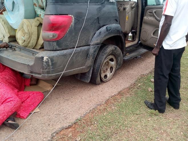 Just one more flat tire….par for the course!