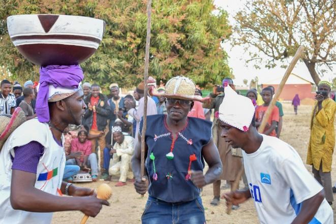 The Fulani danced for us! 