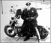 Tiny , Woodstock’s police chief
