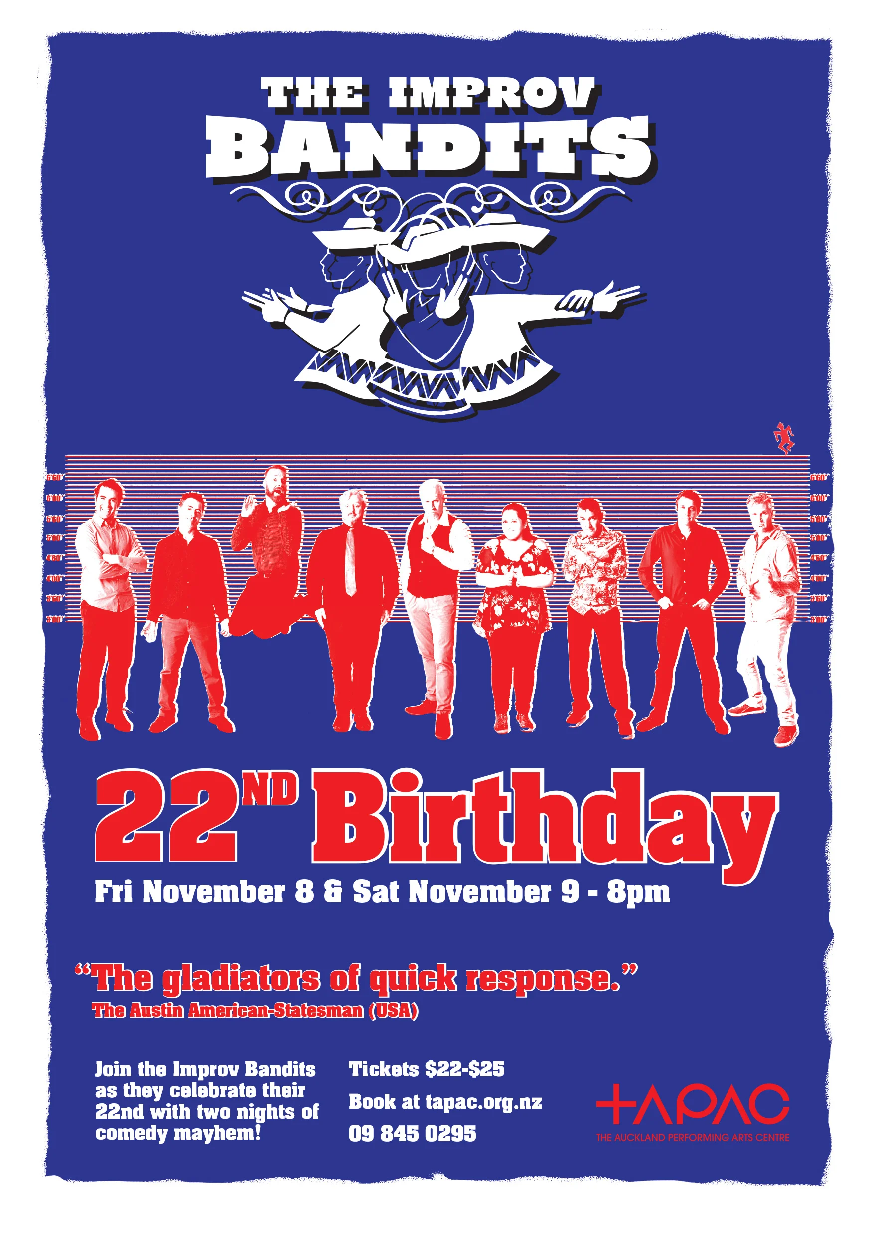 Improv Bandits Turn 22! Birthday shows...