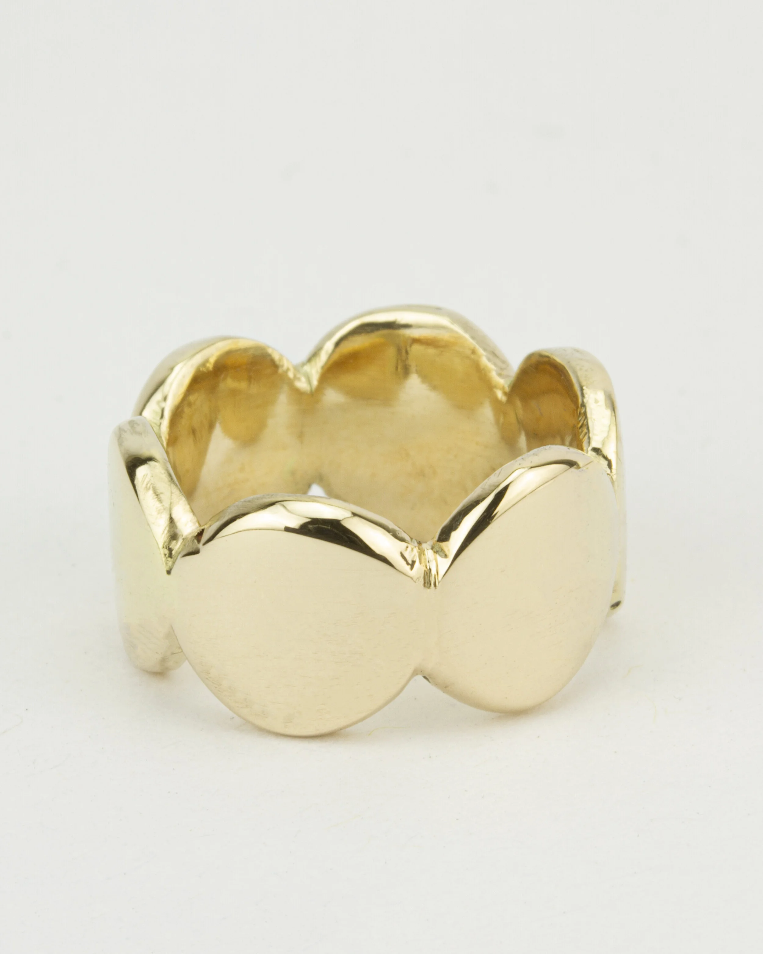 Henson and Gold Yellow Gold Disc Ring 2.jpg