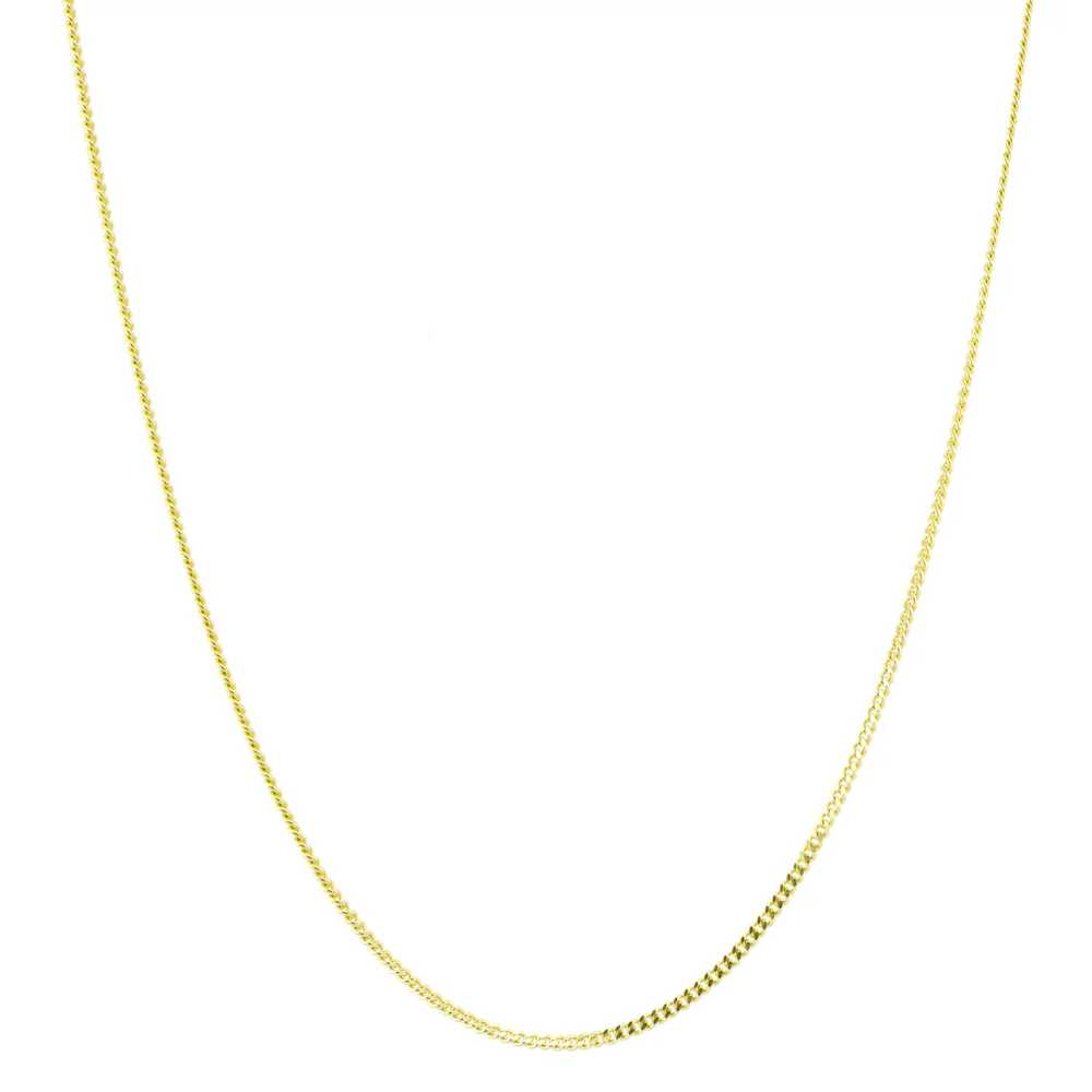 Diamond Cut Curb Link Chain — Henson and Gold